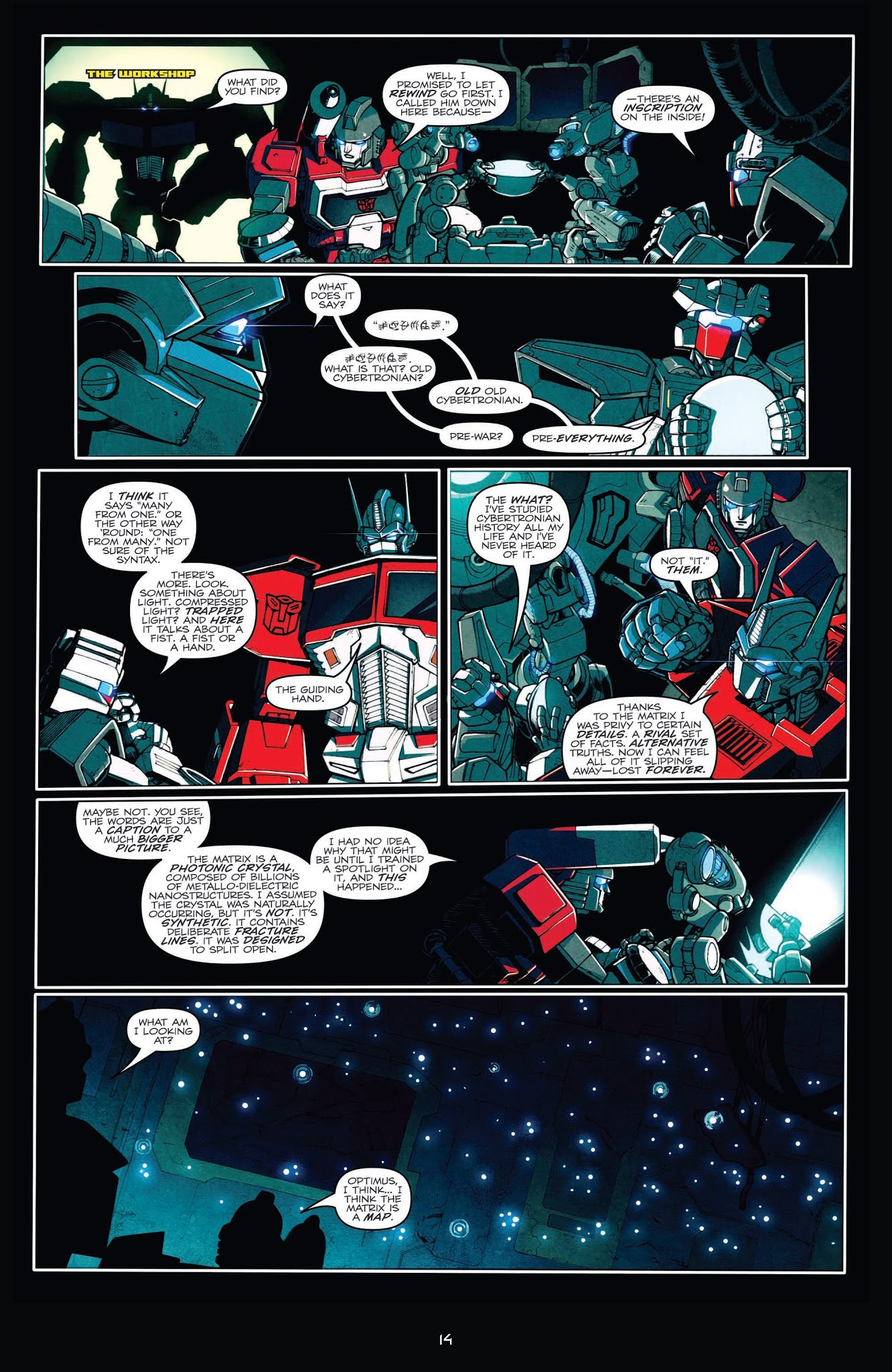 Read online Transformers: The IDW Collection Phase Two comic -  Issue # TPB 1 (Part 1) - 14