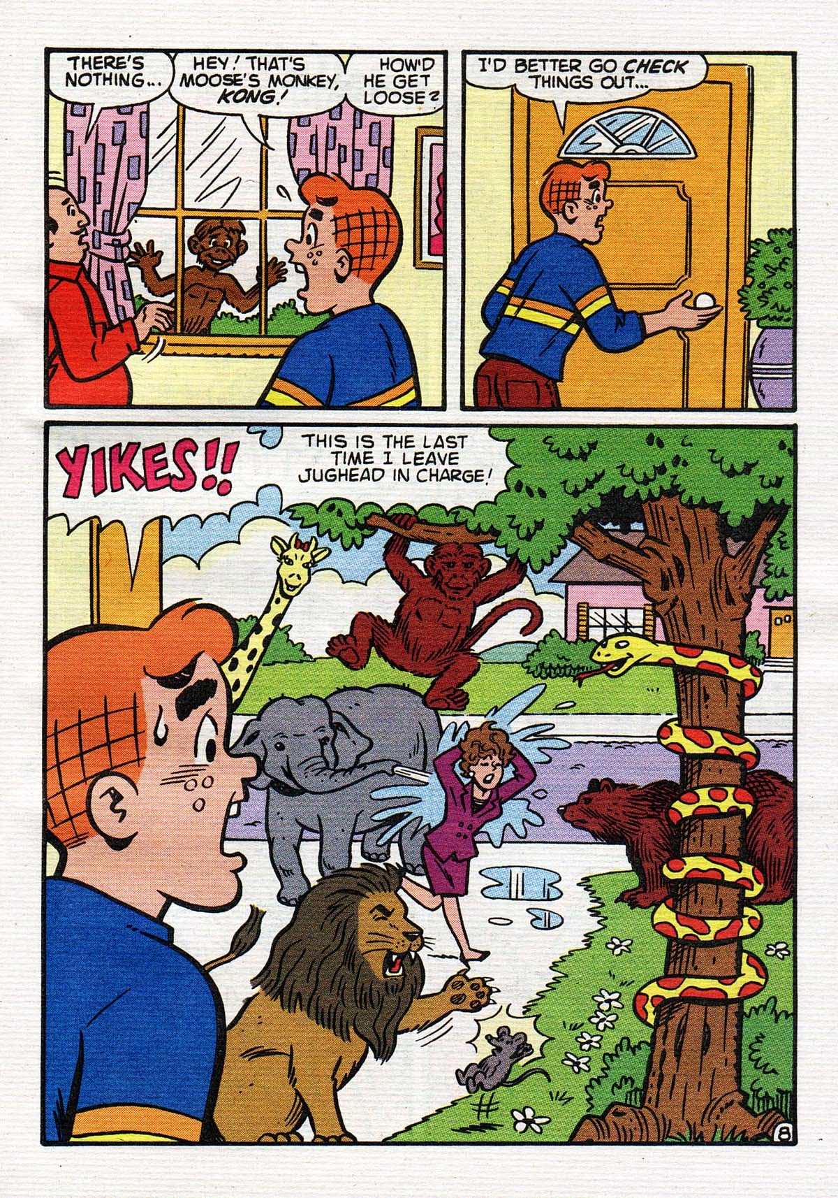 Read online Archie's Double Digest Magazine comic -  Issue #154 - 145