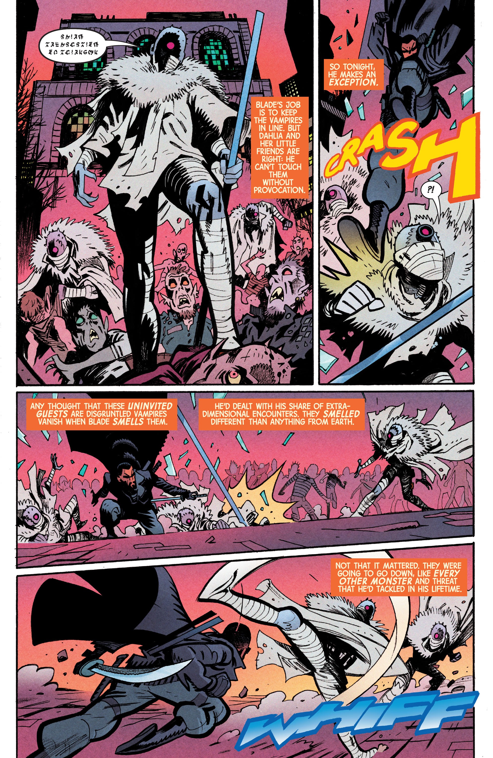 Read online Death of Doctor Strange: One-Shots comic -  Issue # Blade - 10