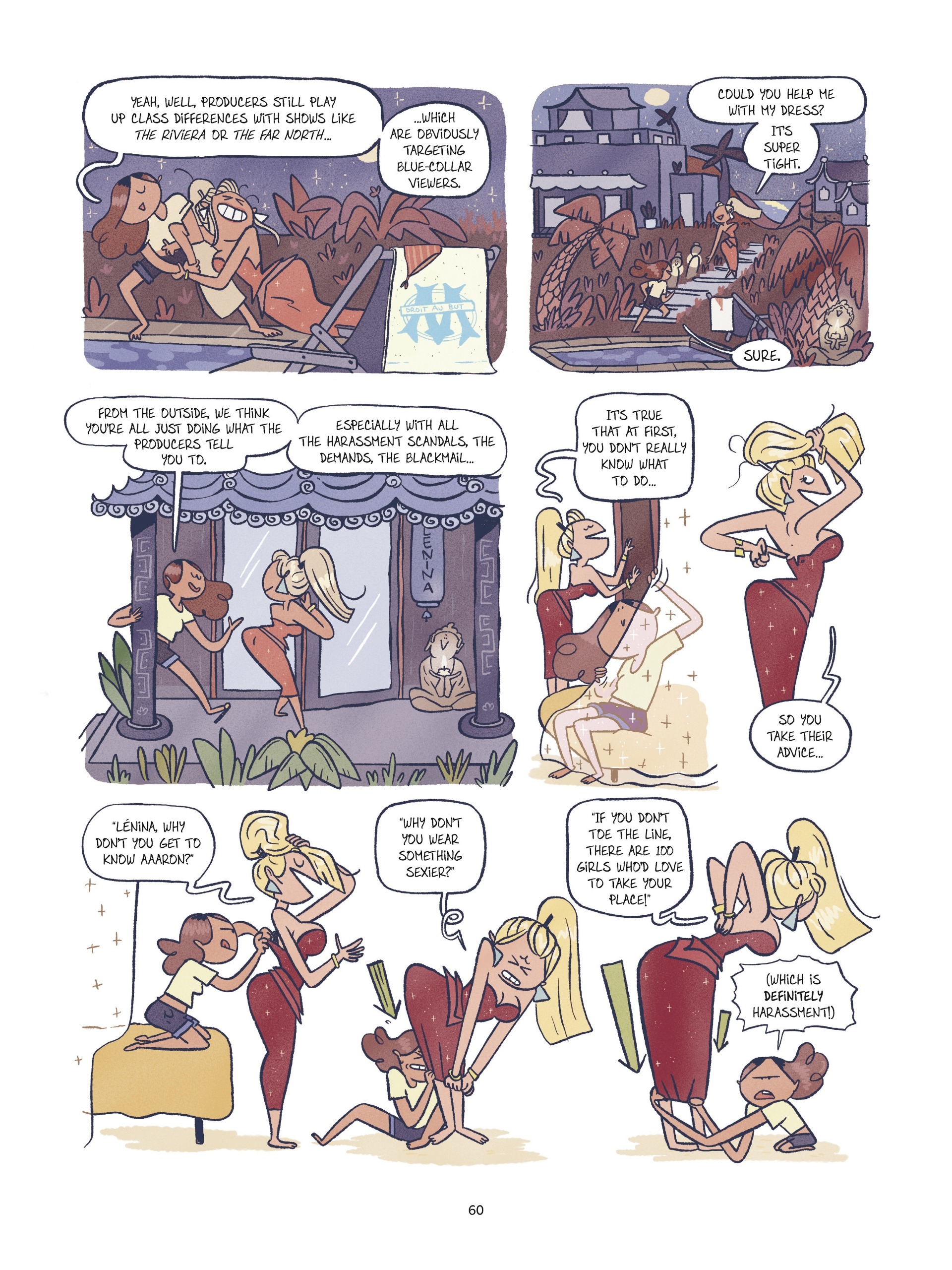 Read online Praising the Surface Behind the Scenes of Reality TV comic -  Issue # TPB - 55