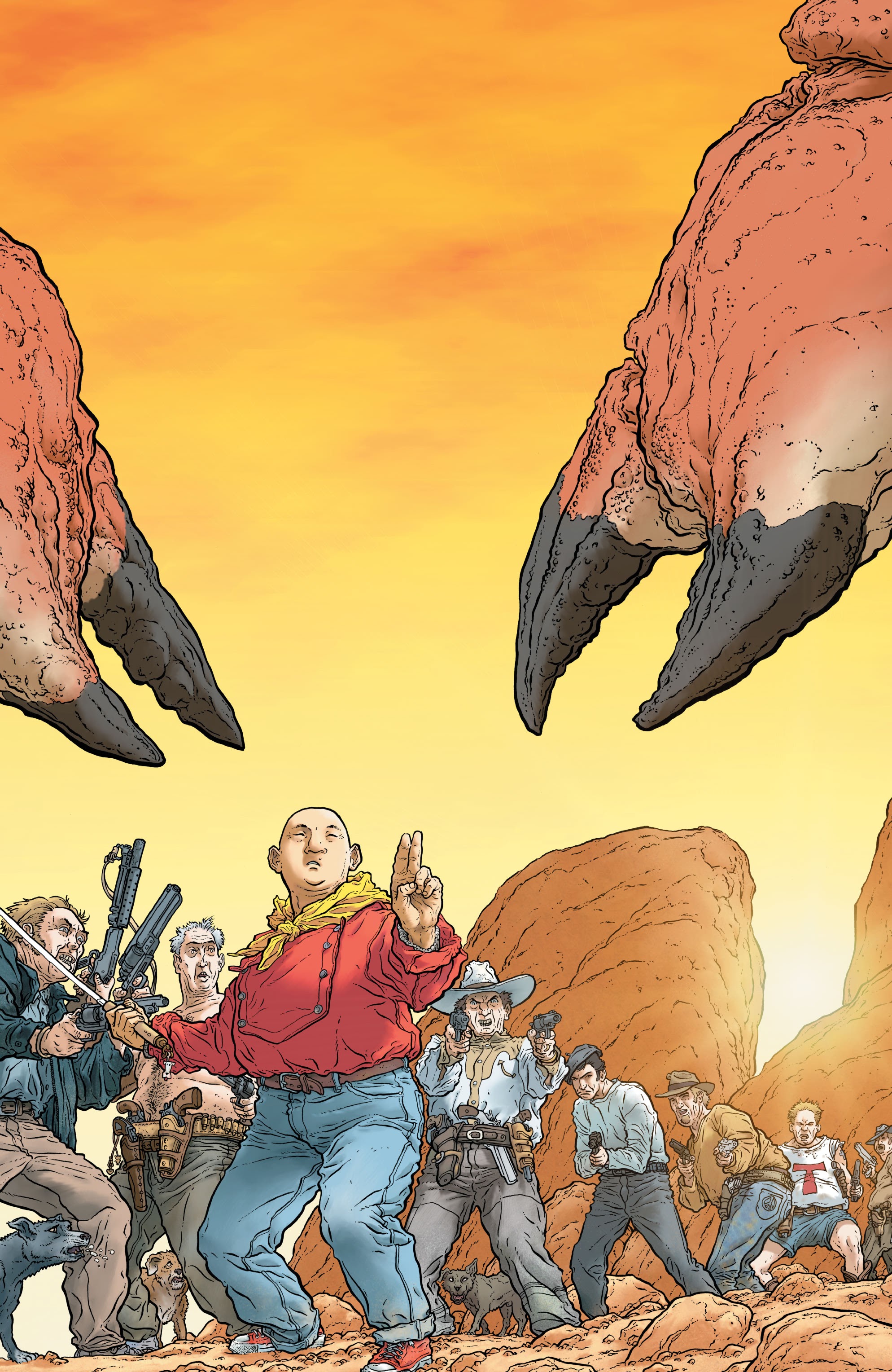 Read online Shaolin Cowboy comic -  Issue # _Start Trek (Part 2) - 52