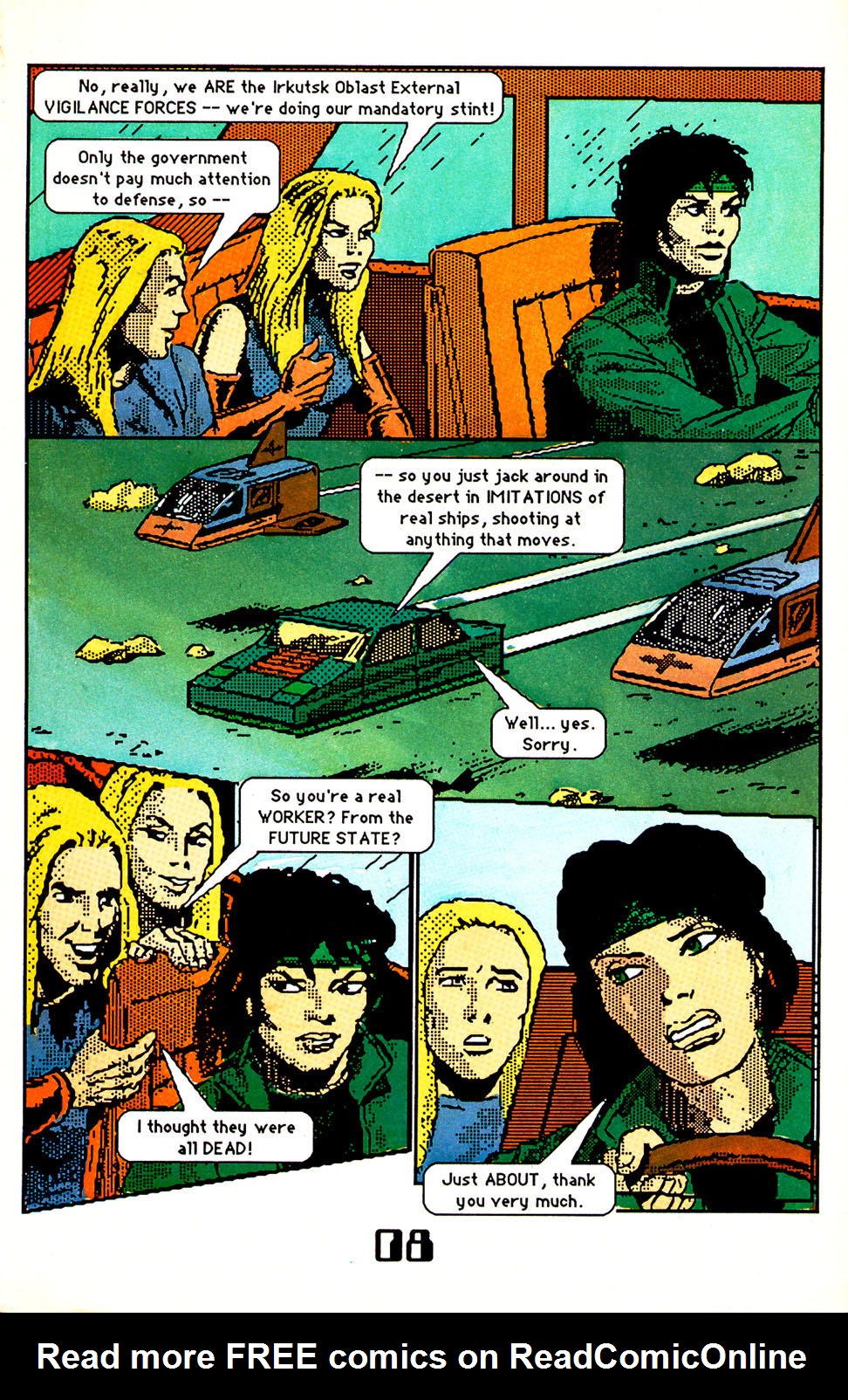 Read online Shatter comic -  Issue #8 - 10