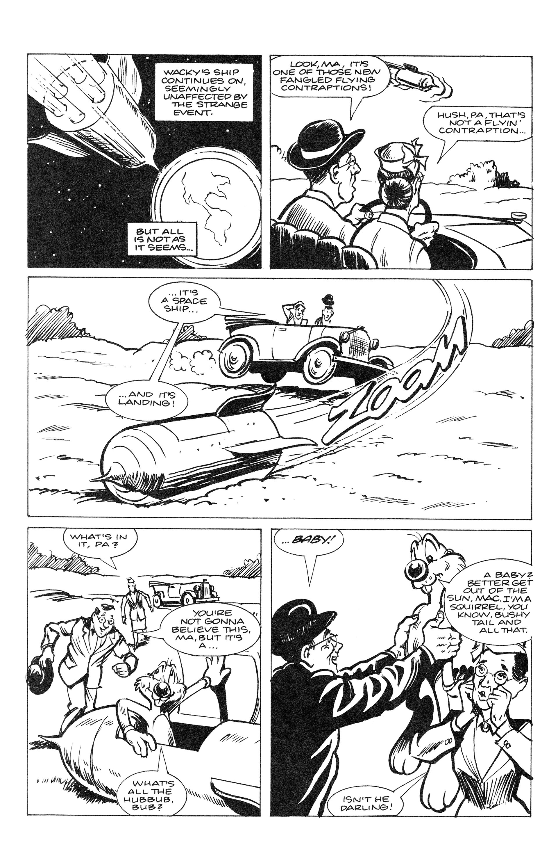 Read online Wacky Squirrel comic -  Issue #4 - 4