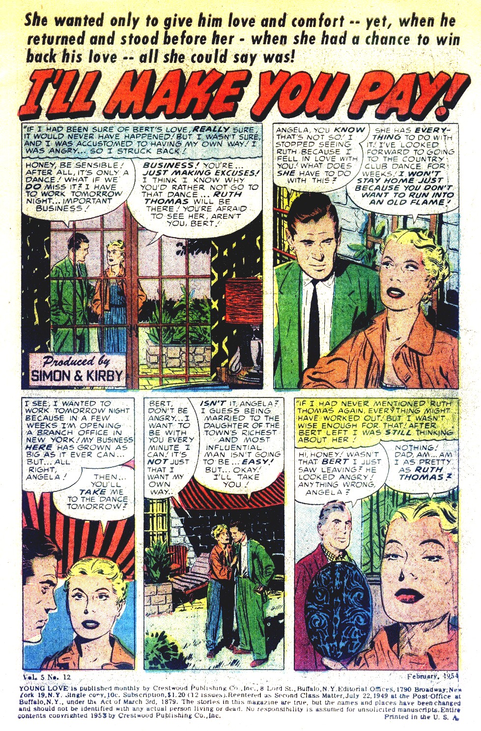 Read online Young Love (1949) comic -  Issue #54 - 3