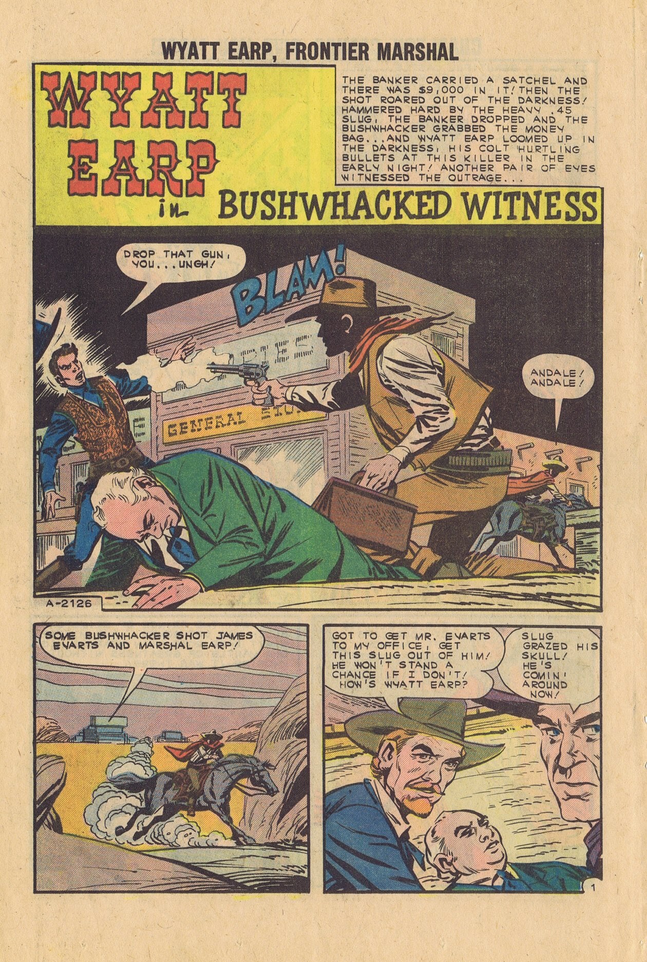 Read online Wyatt Earp Frontier Marshal comic -  Issue #46 - 13
