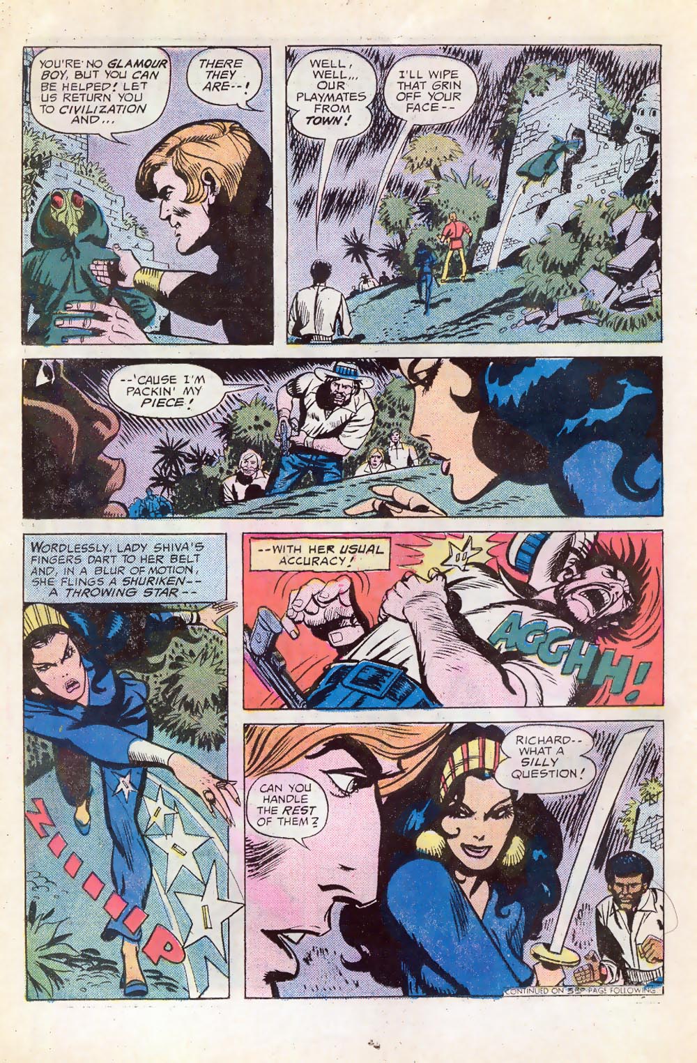 Read online Richard Dragon, Kung-Fu Fighter comic -  Issue #9 - 13