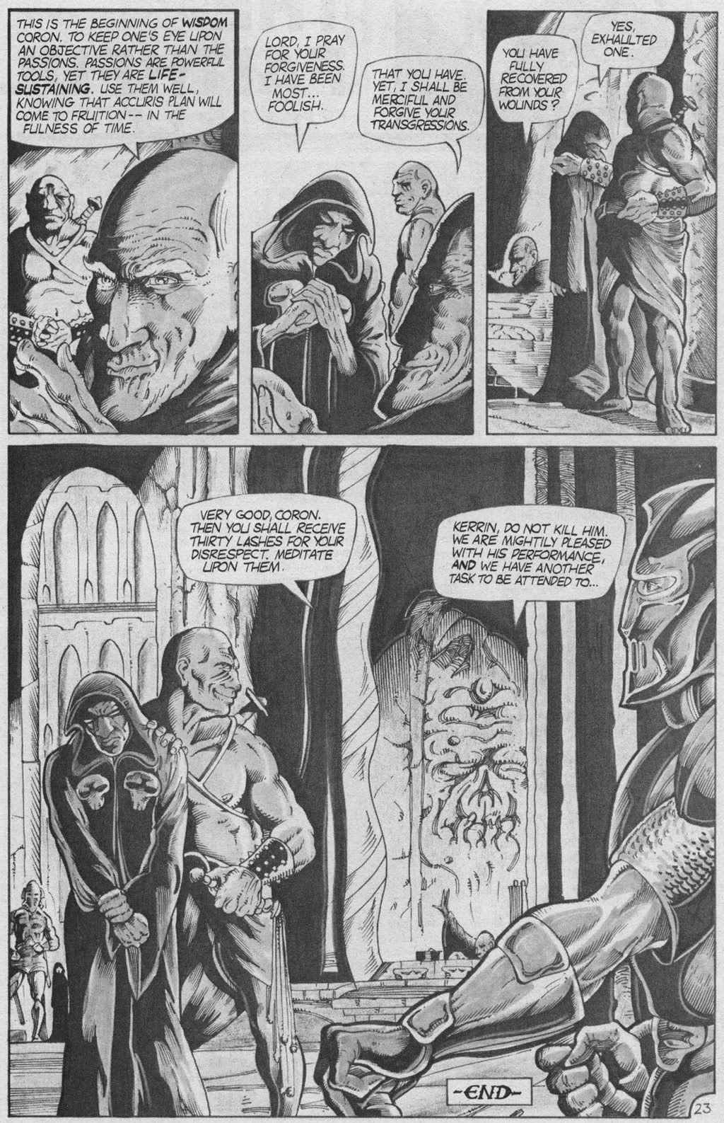 Read online Adventurers (1986) comic -  Issue #10 - 25