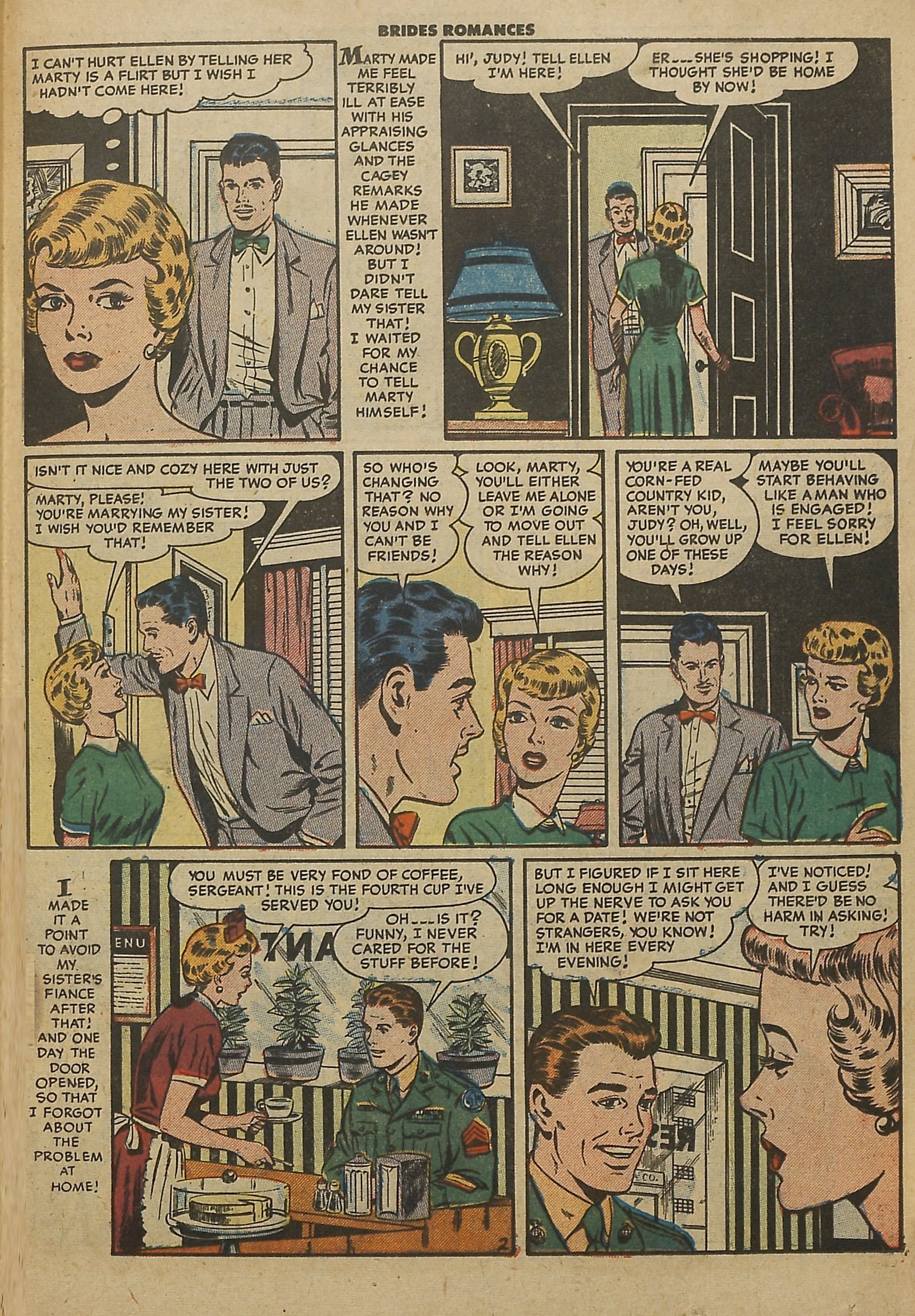 Read online Brides Romances comic -  Issue #7 - 19