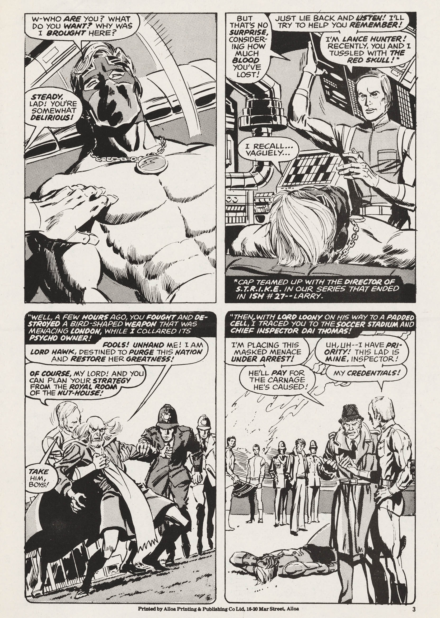 Read online Captain Britain (1976) comic -  Issue #33 - 3