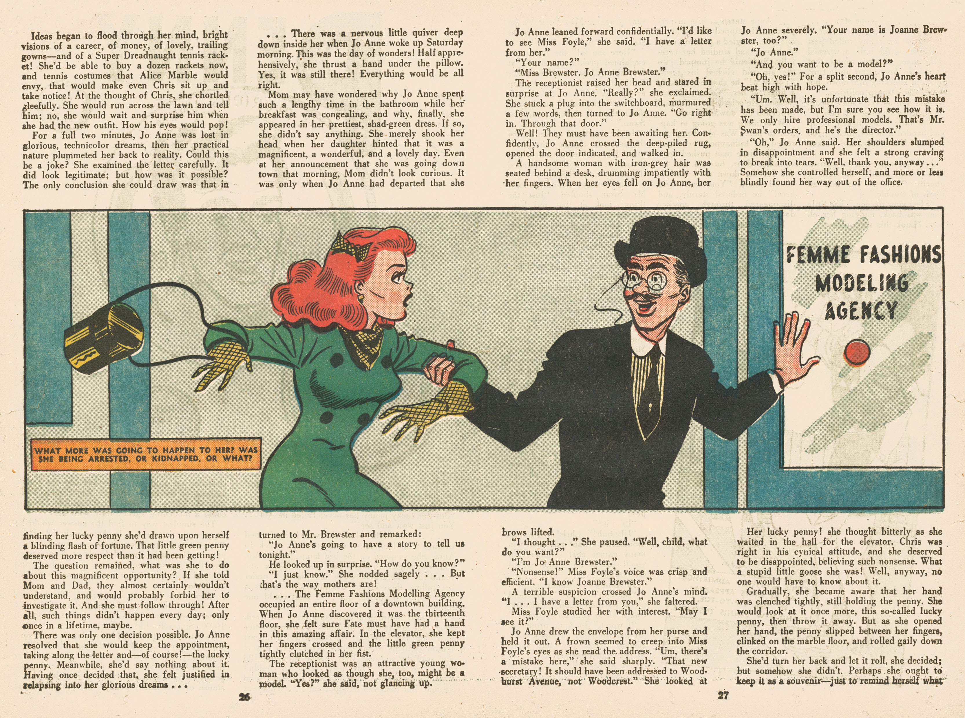 Read online Junior Miss (1947) comic -  Issue #29 - 24