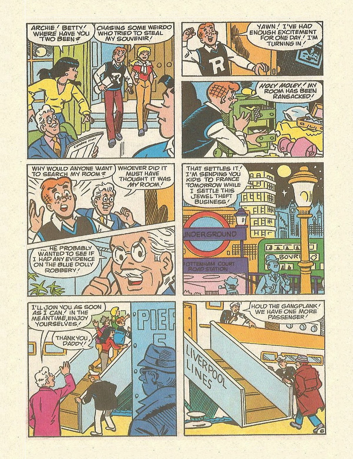 Read online Archie's Double Digest Magazine comic -  Issue #72 - 135