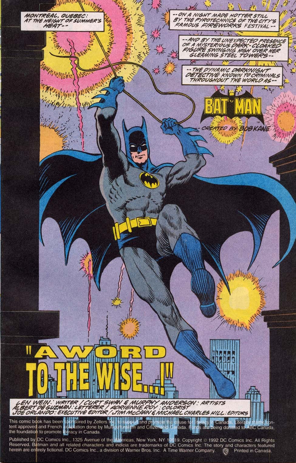 Read online Batman: A Word to the Wise comic -  Issue # Full - 3