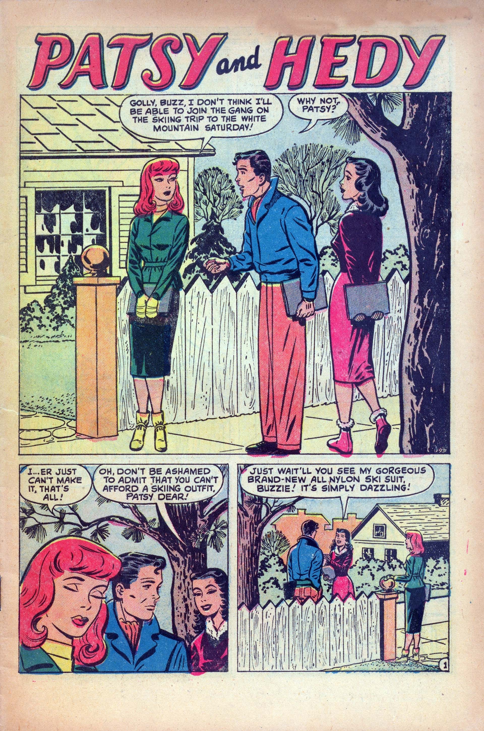 Read online Patsy and Hedy comic -  Issue #25 - 3