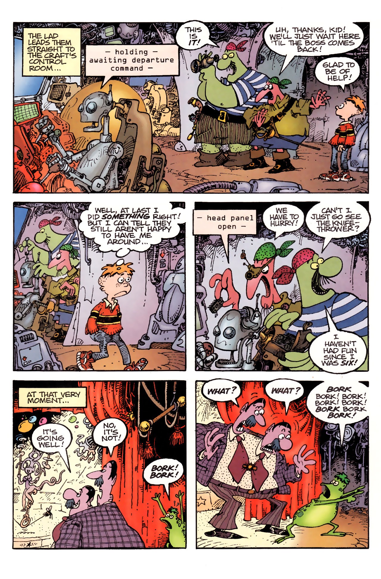Read online Space Circus comic -  Issue #2 - 20