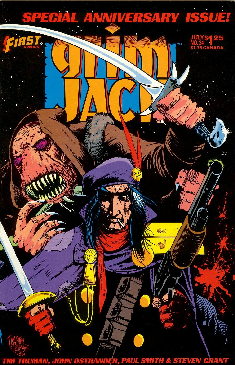 Read online Grimjack comic -  Issue #24 - 1