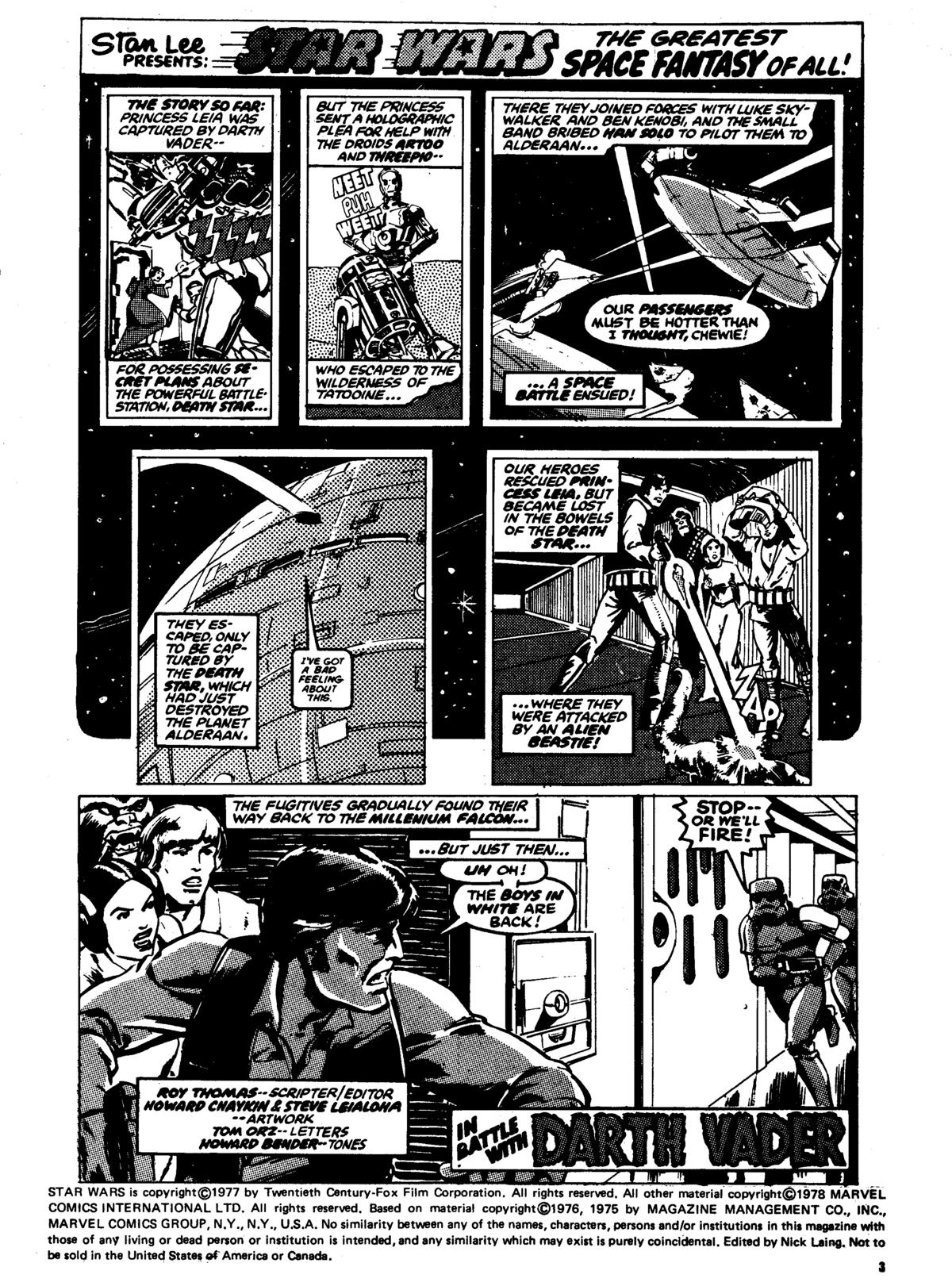 Read online Star Wars Weekly comic -  Issue #8 - 3