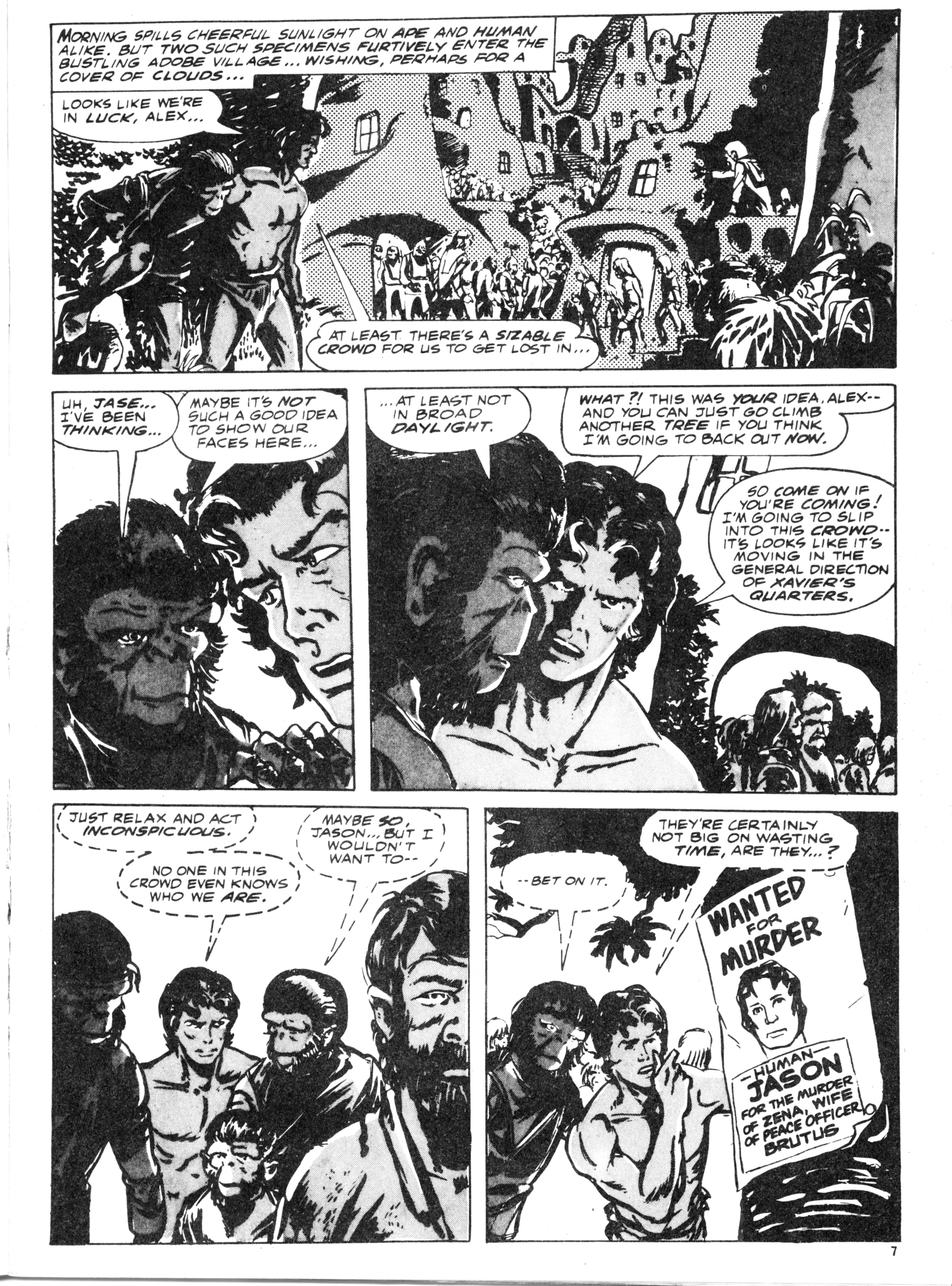 Read online Planet of the Apes (1974) comic -  Issue #14 - 7