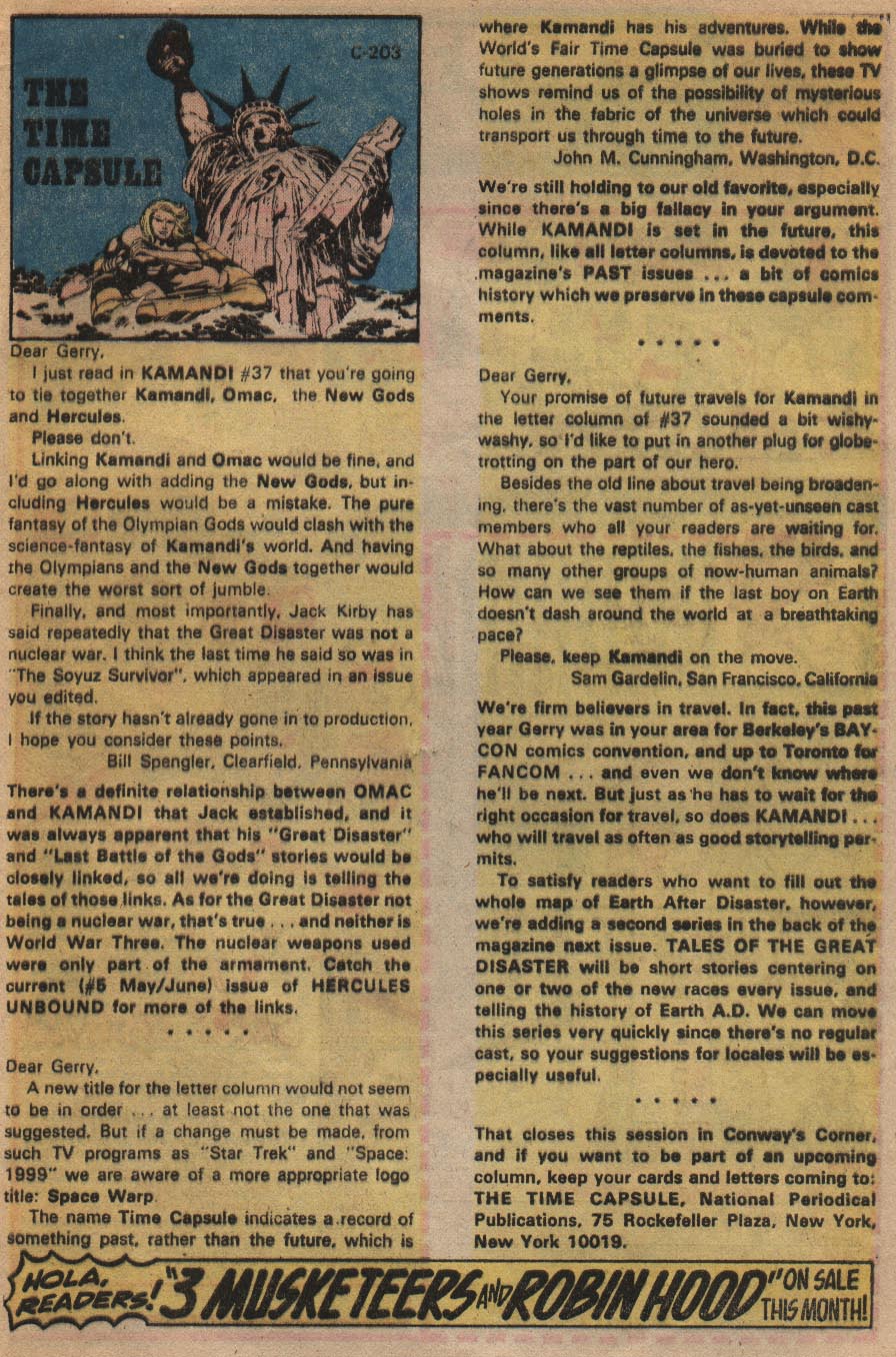 Read online Kamandi, The Last Boy On Earth comic -  Issue #42 - 24