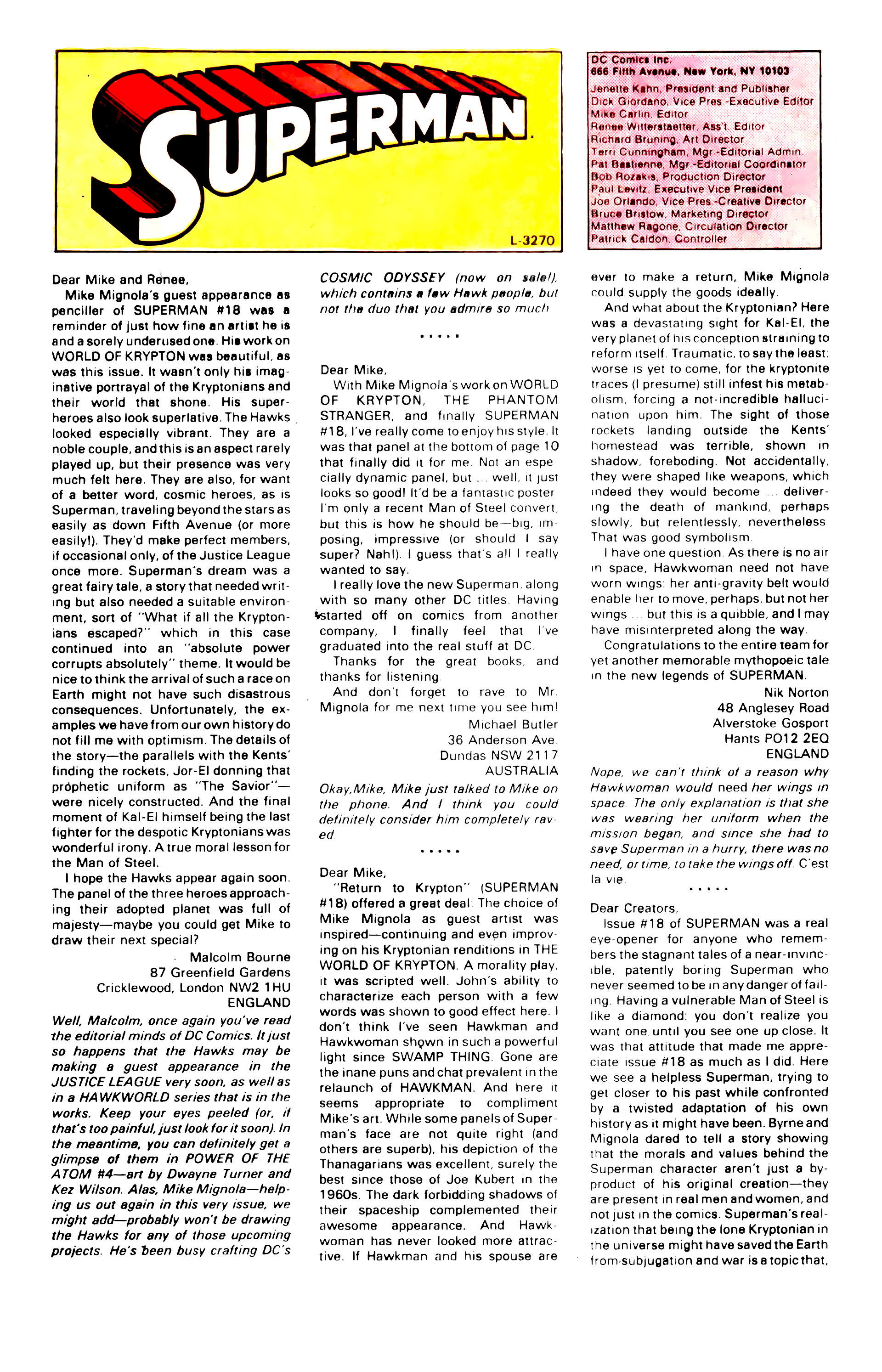 Read online Superman (1987) comic -  Issue #23 - 24