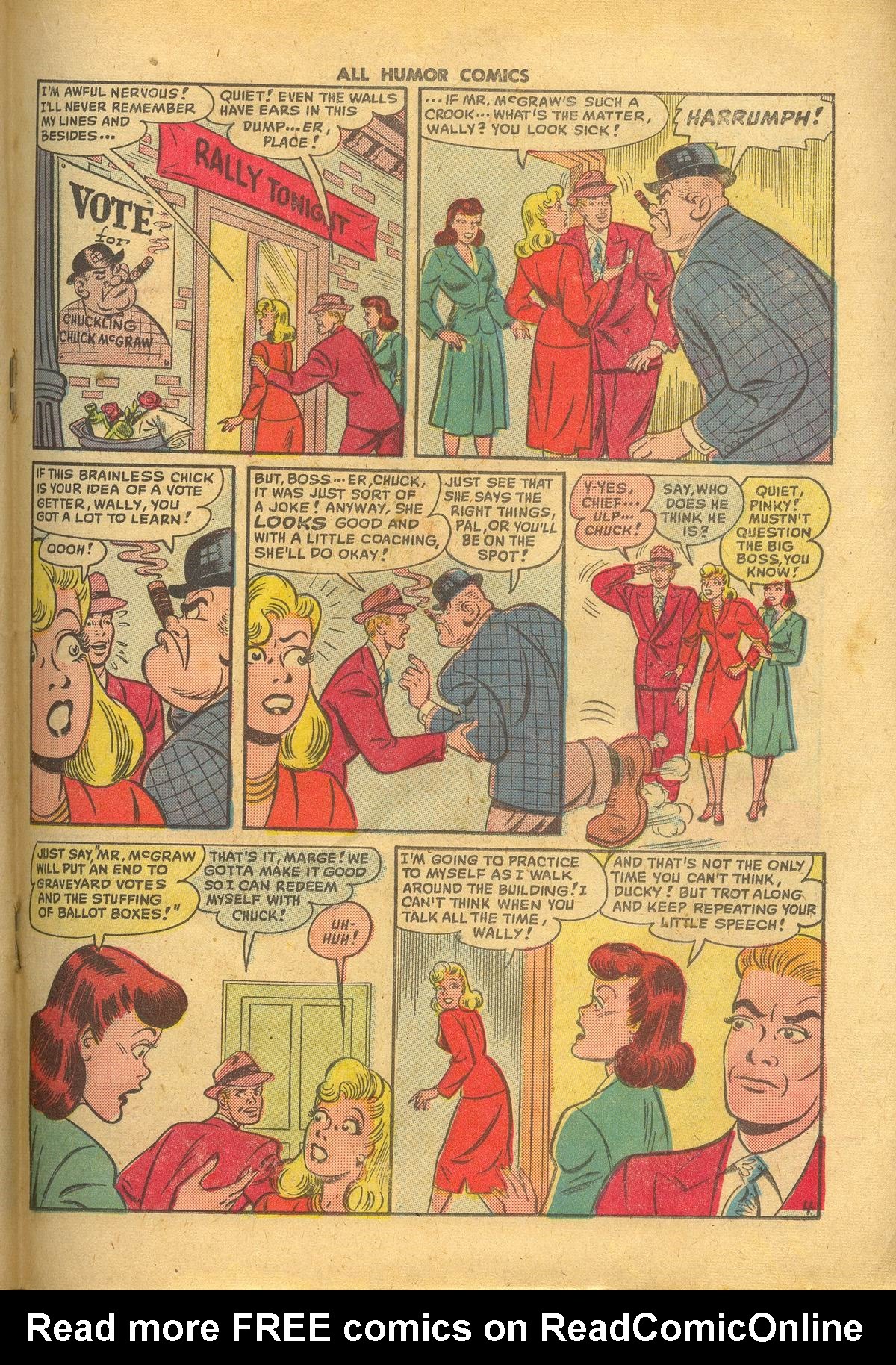 Read online All Humor Comics comic -  Issue #17 - 19
