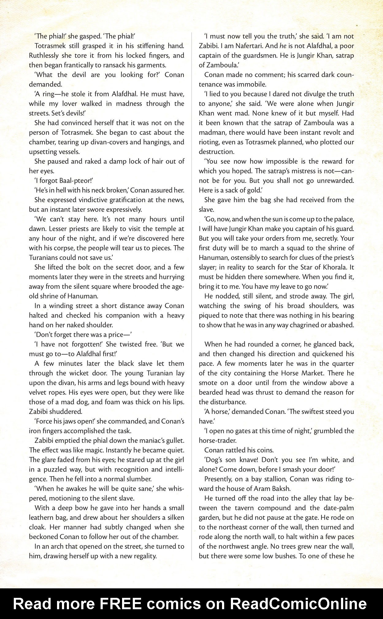 Read online The Cimmerian comic -  Issue # TPB 3 - 131