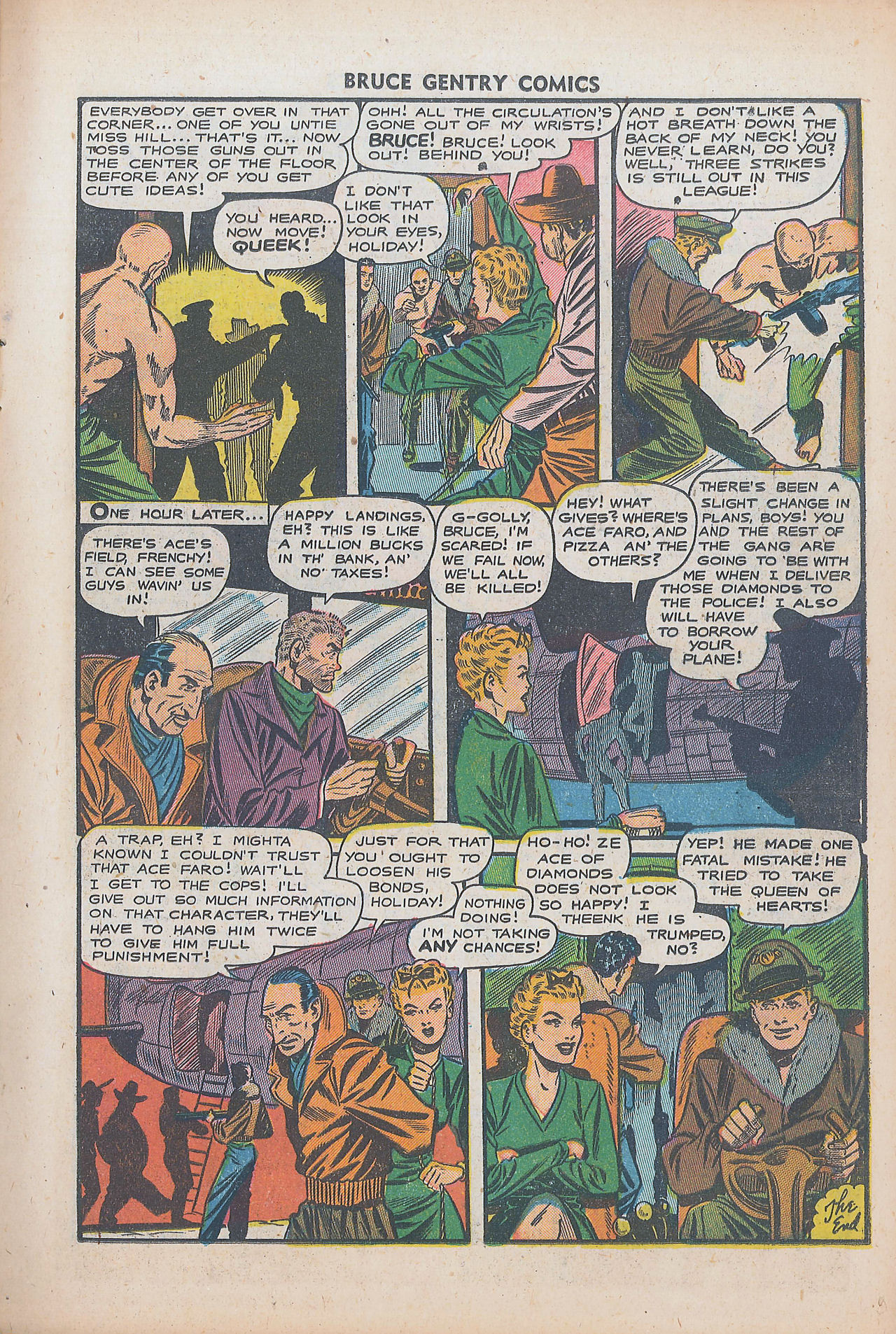 Read online Bruce Gentry comic -  Issue #5 - 11