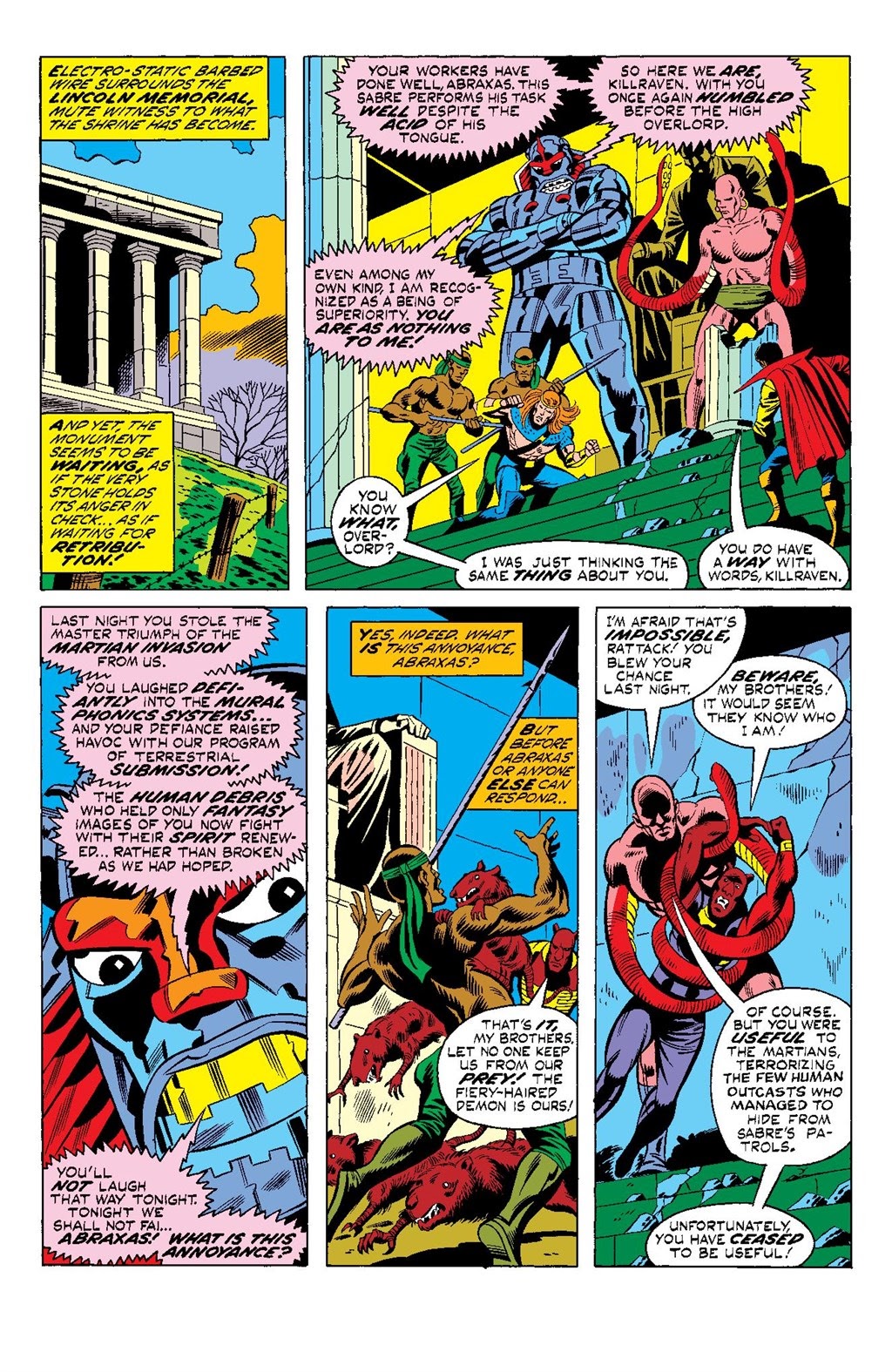 Read online Killraven Epic Collection: Warrior of the Worlds comic -  Issue # TPB (Part 2) - 32