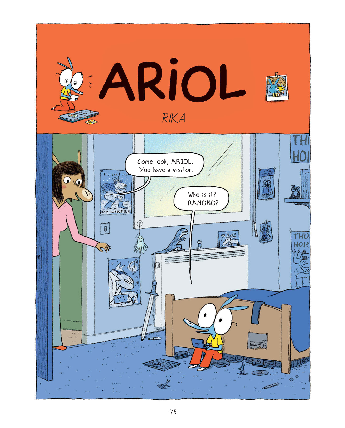 Read online Ariol comic -  Issue # TPB 5 - 77
