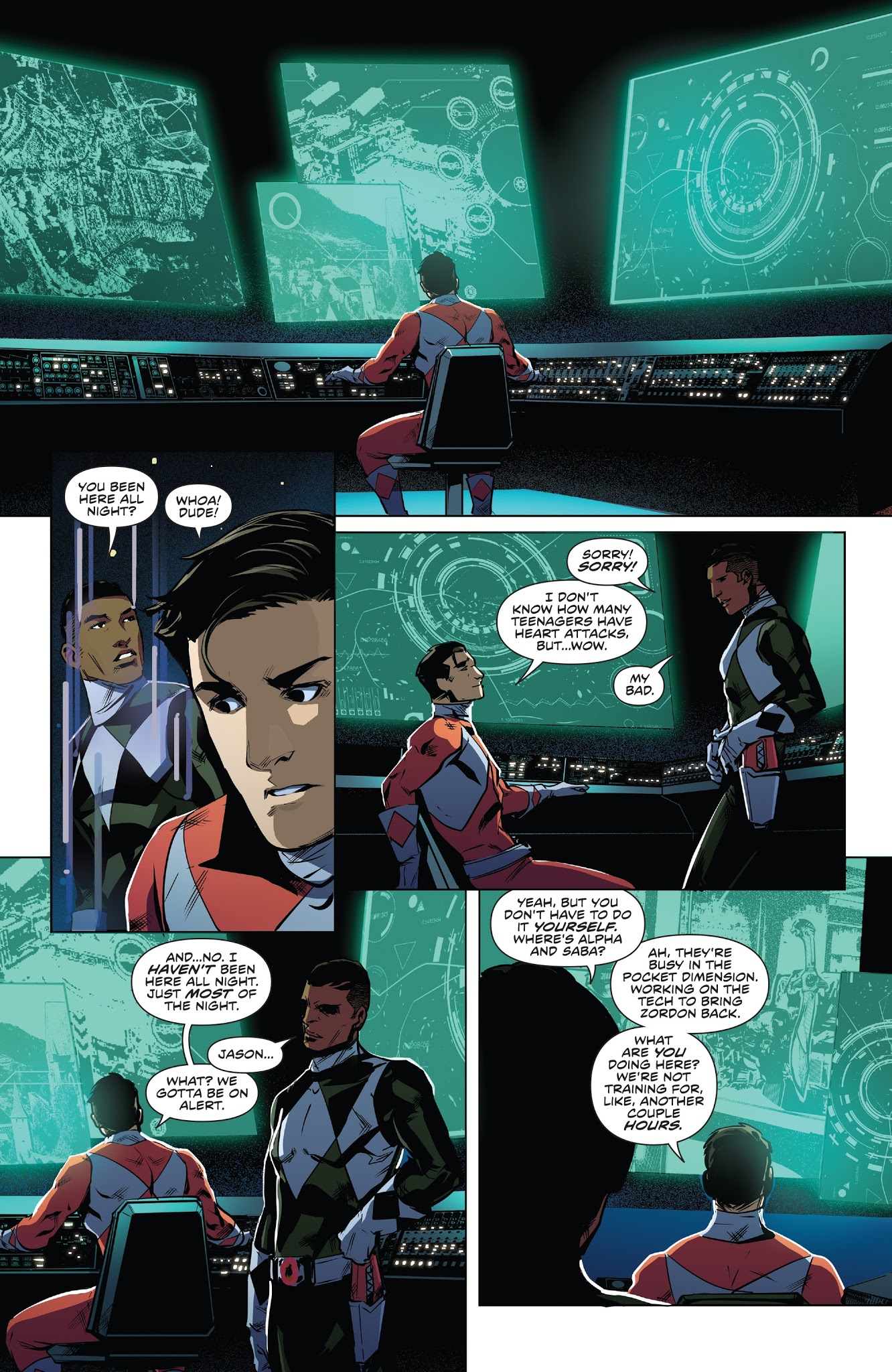 Read online Mighty Morphin Power Rangers comic -  Issue #18 - 20