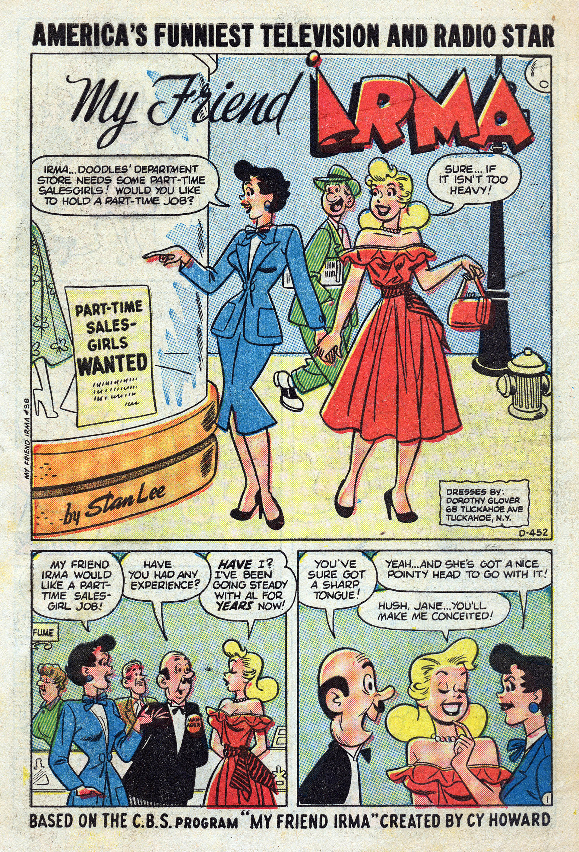 Read online My Friend Irma comic -  Issue #38 - 3