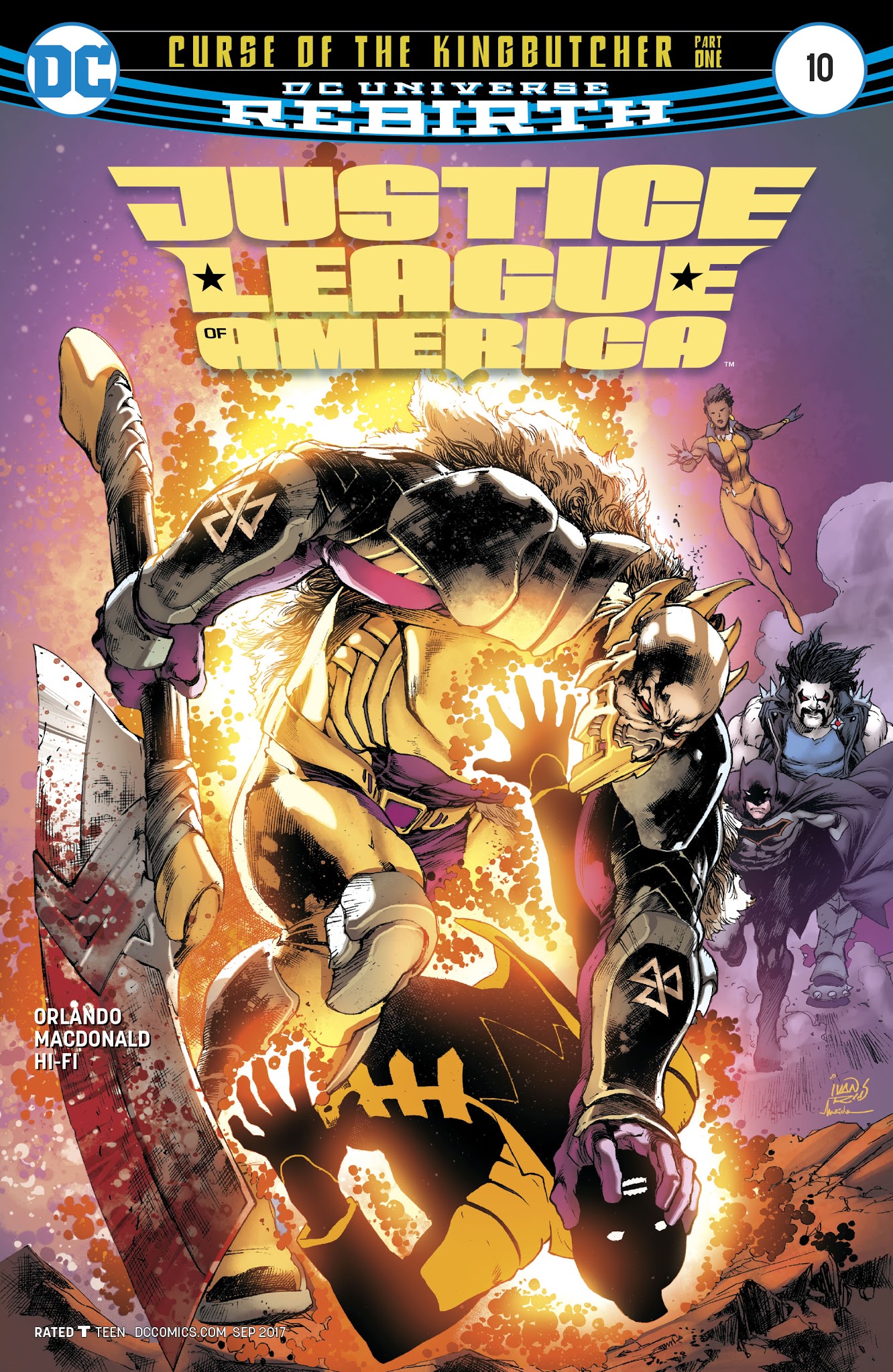 Read online Justice League of America (2017) comic -  Issue #10 - 1