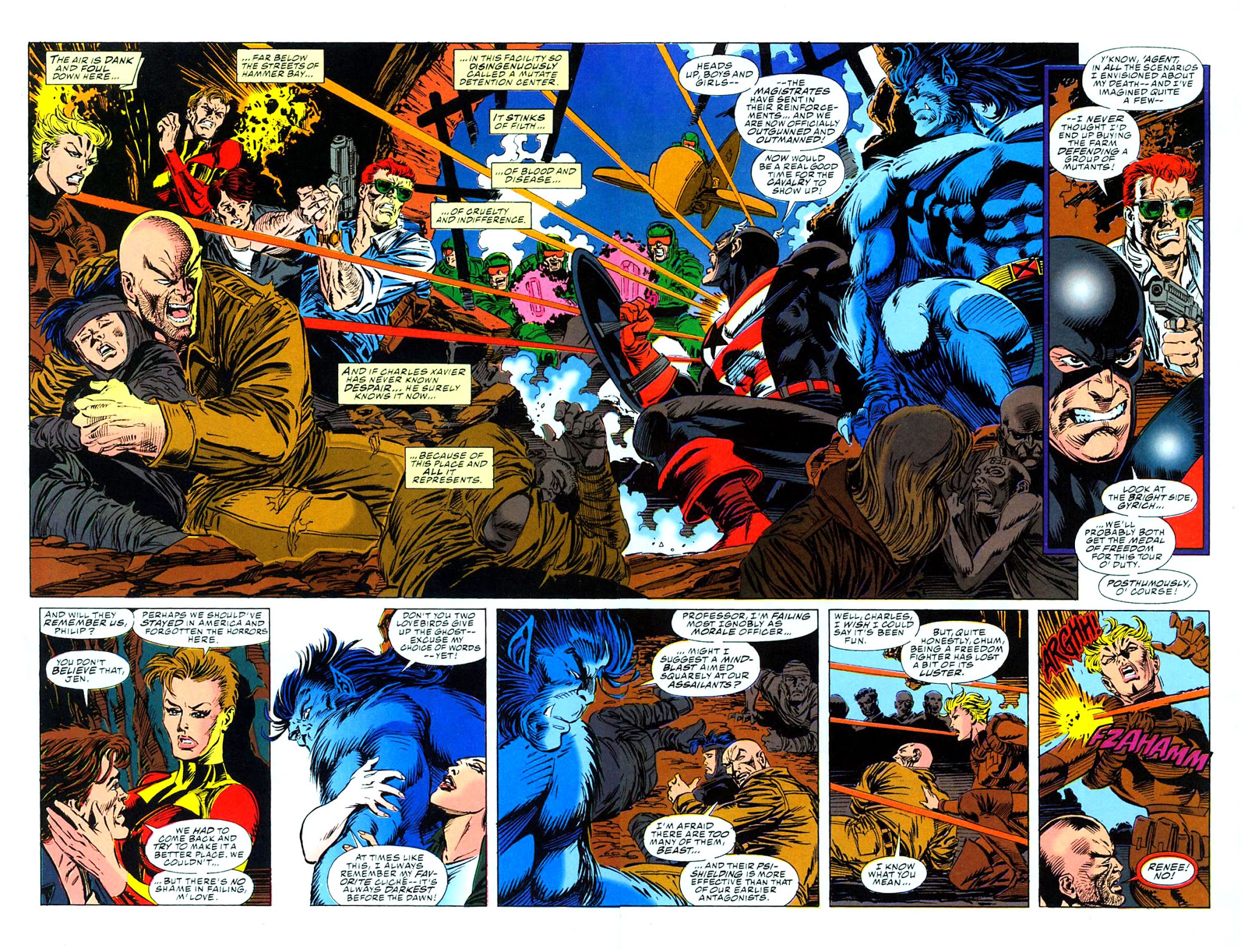Read online Avengers/X-Men: Bloodties comic -  Issue # TPB - 105