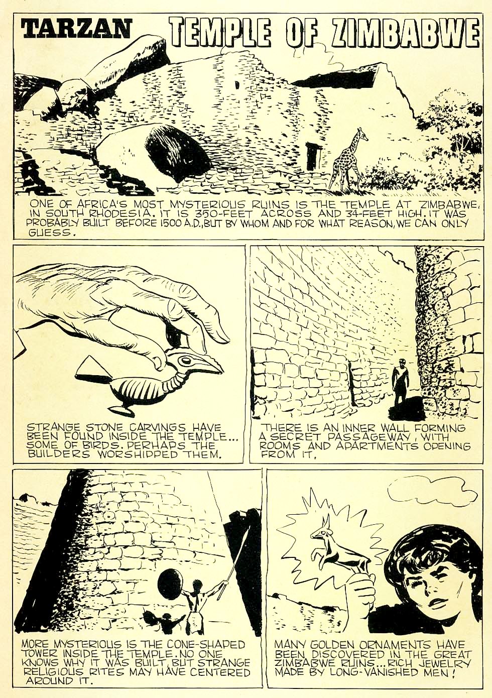 Read online Tarzan (1948) comic -  Issue #129 - 2