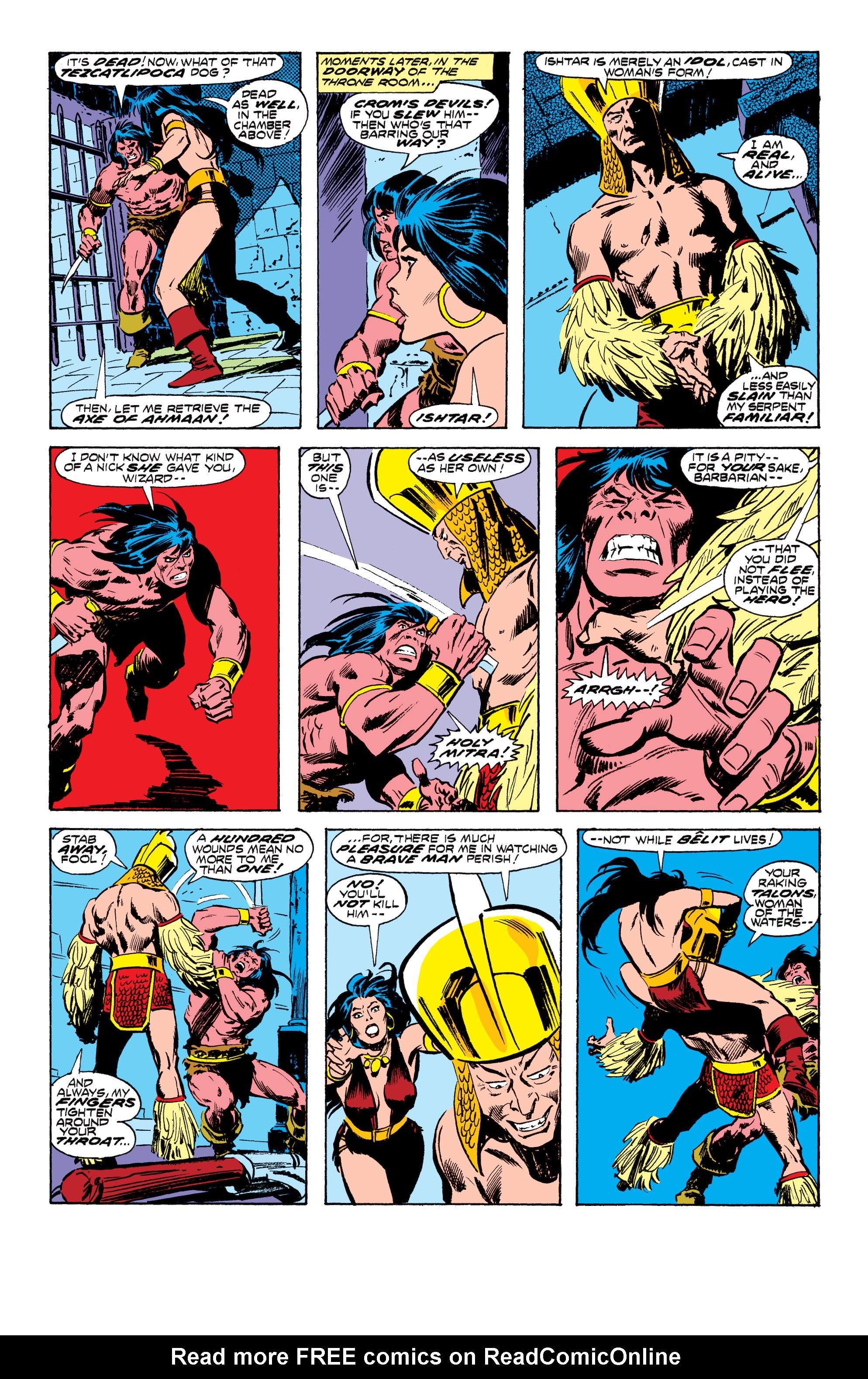Read online Conan the Barbarian Epic Collection: The Original Marvel Years - Of Once and Future Kings comic -  Issue # TPB (Part 2) - 14