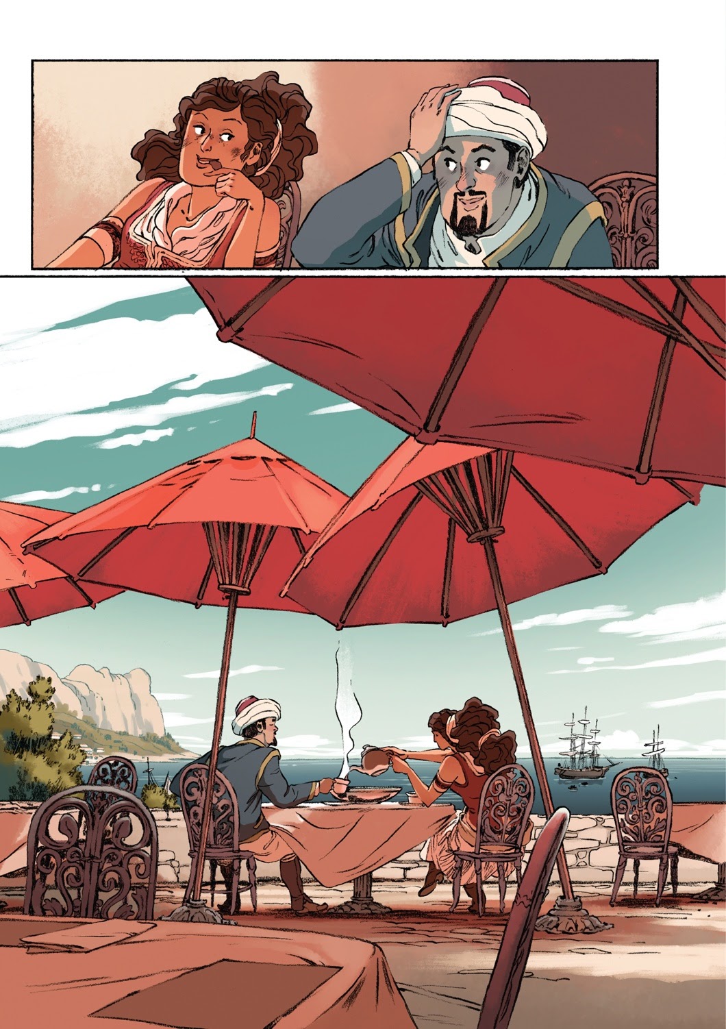 Read online Delilah Dirk and the Pillars of Hercules comic -  Issue # TPB (Part 3) - 39