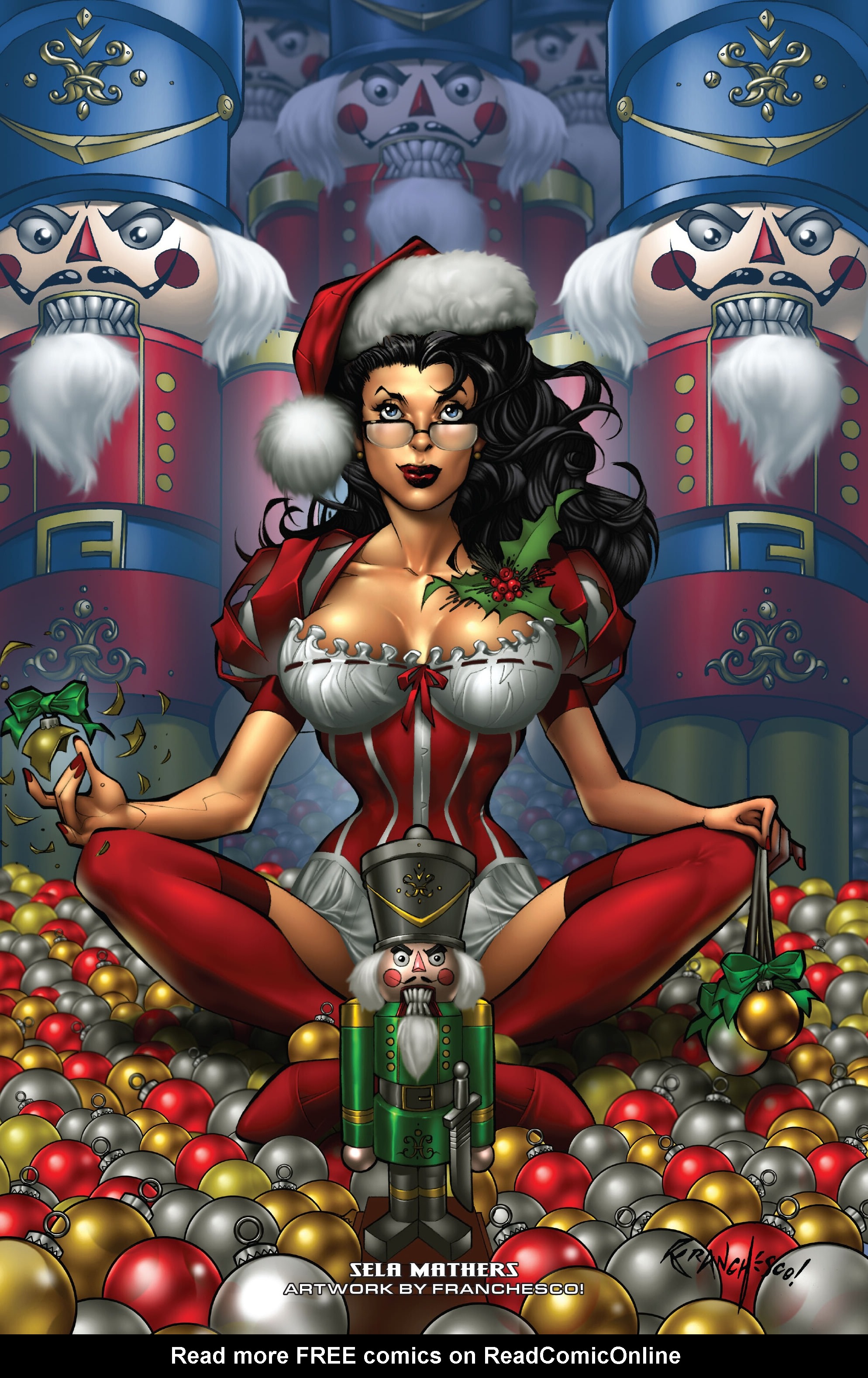 Read online Grimm Fairy Tales 2023 Holiday Pinup Special comic -  Issue # Full - 14