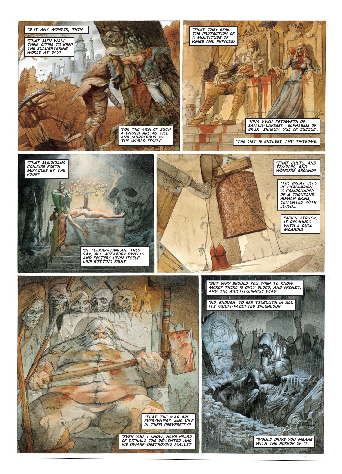 Read online Tales of Telguuth comic -  Issue # TPB - 11