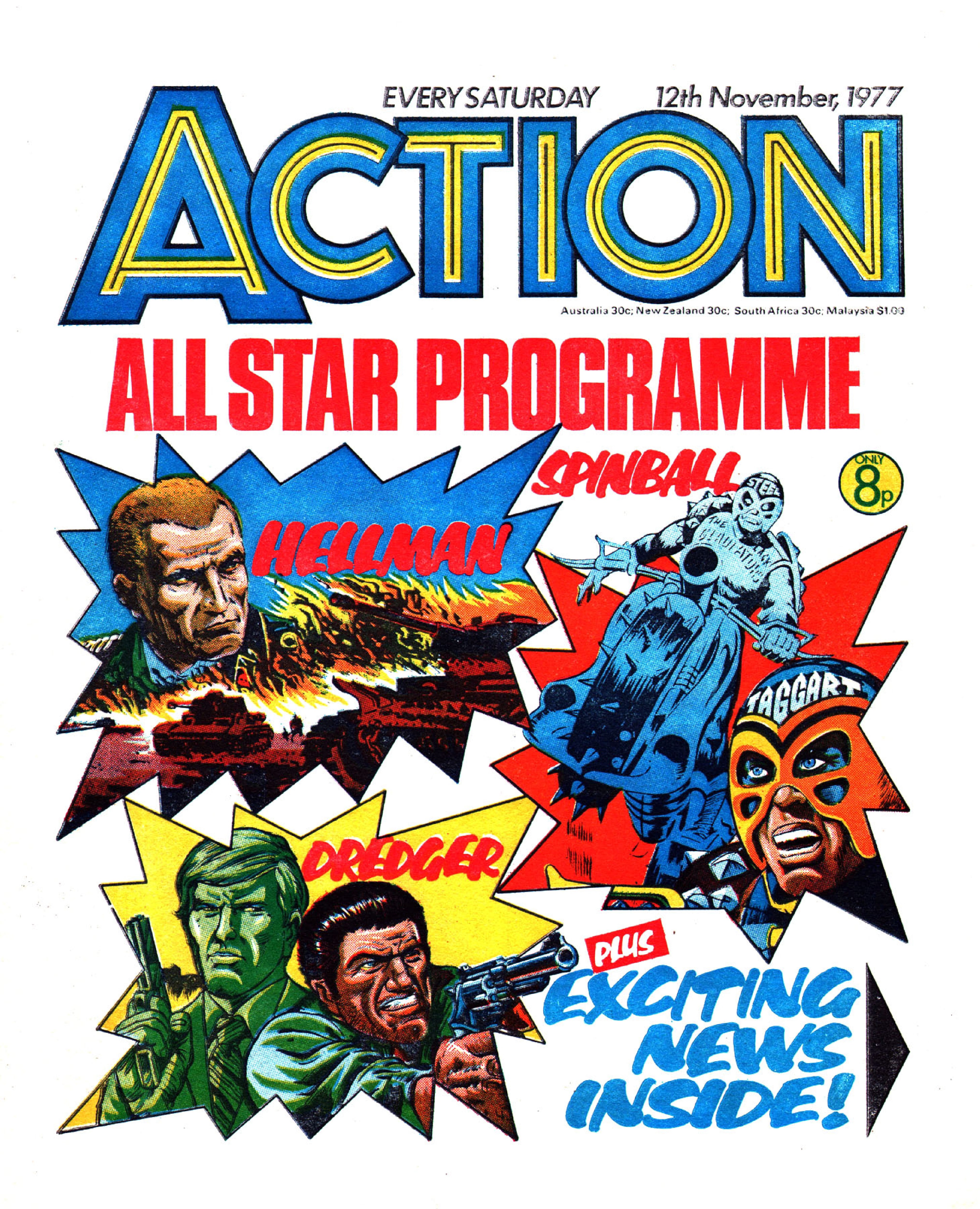 Read online Action (1976) comic -  Issue #87 - 1