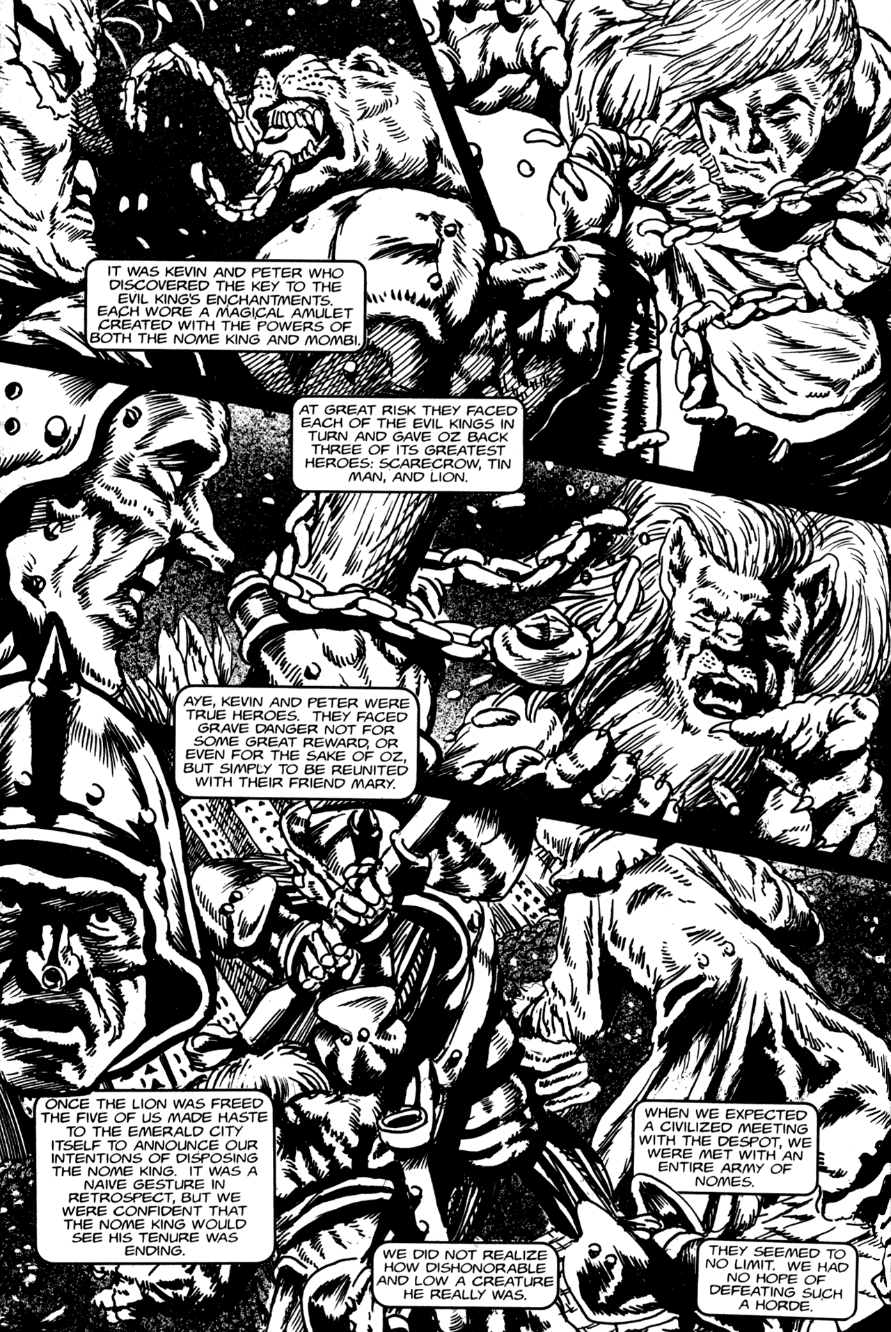 Read online Dark Oz comic -  Issue #1 - 8