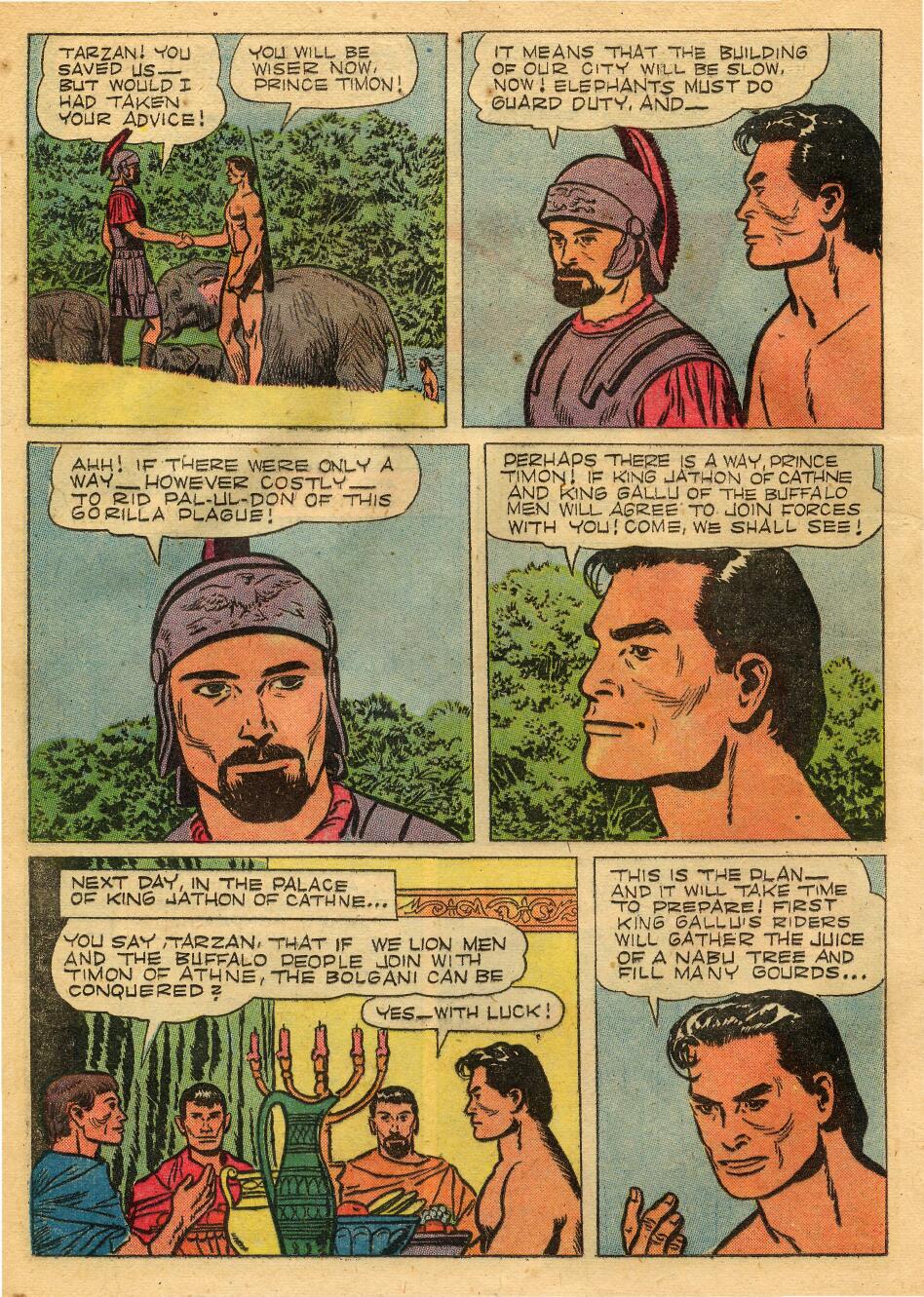 Read online Tarzan (1948) comic -  Issue #66 - 12