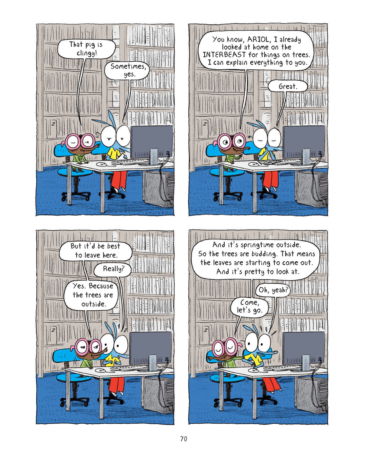 Read online Ariol comic -  Issue # TPB 5 - 72