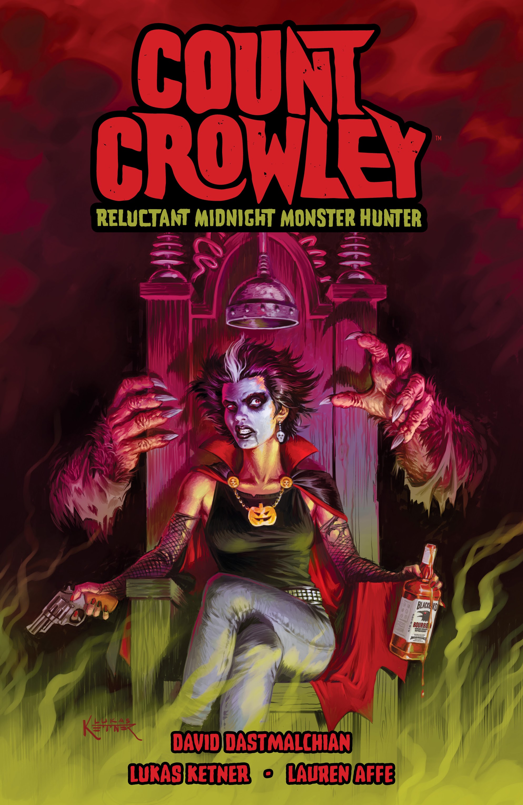 Read online Count Crowley: Reluctant Midnight Monster Hunter comic -  Issue # _TPB - 1
