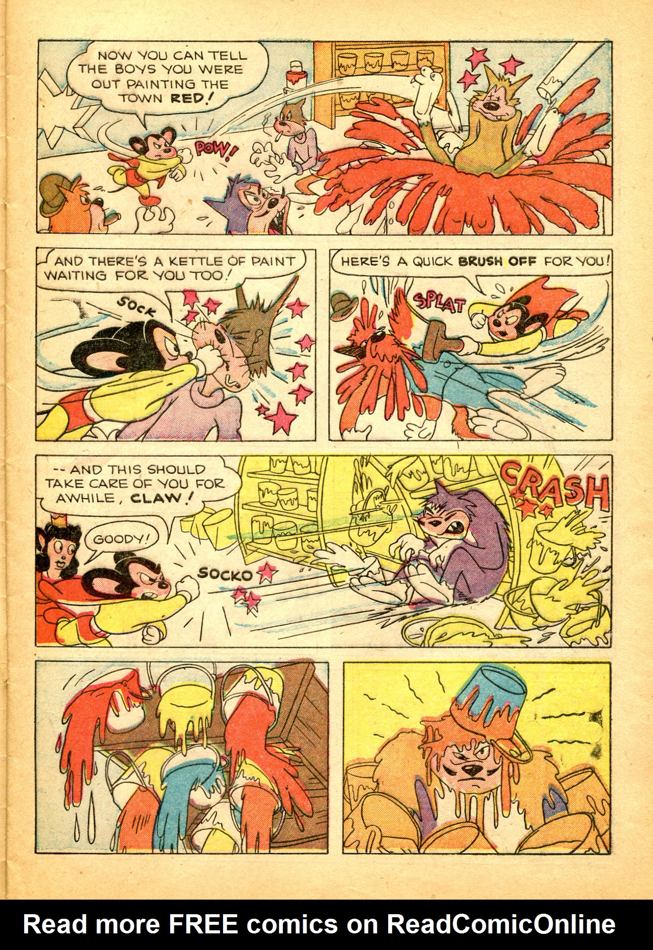 Read online Paul Terry's Mighty Mouse Comics comic -  Issue #31 - 8
