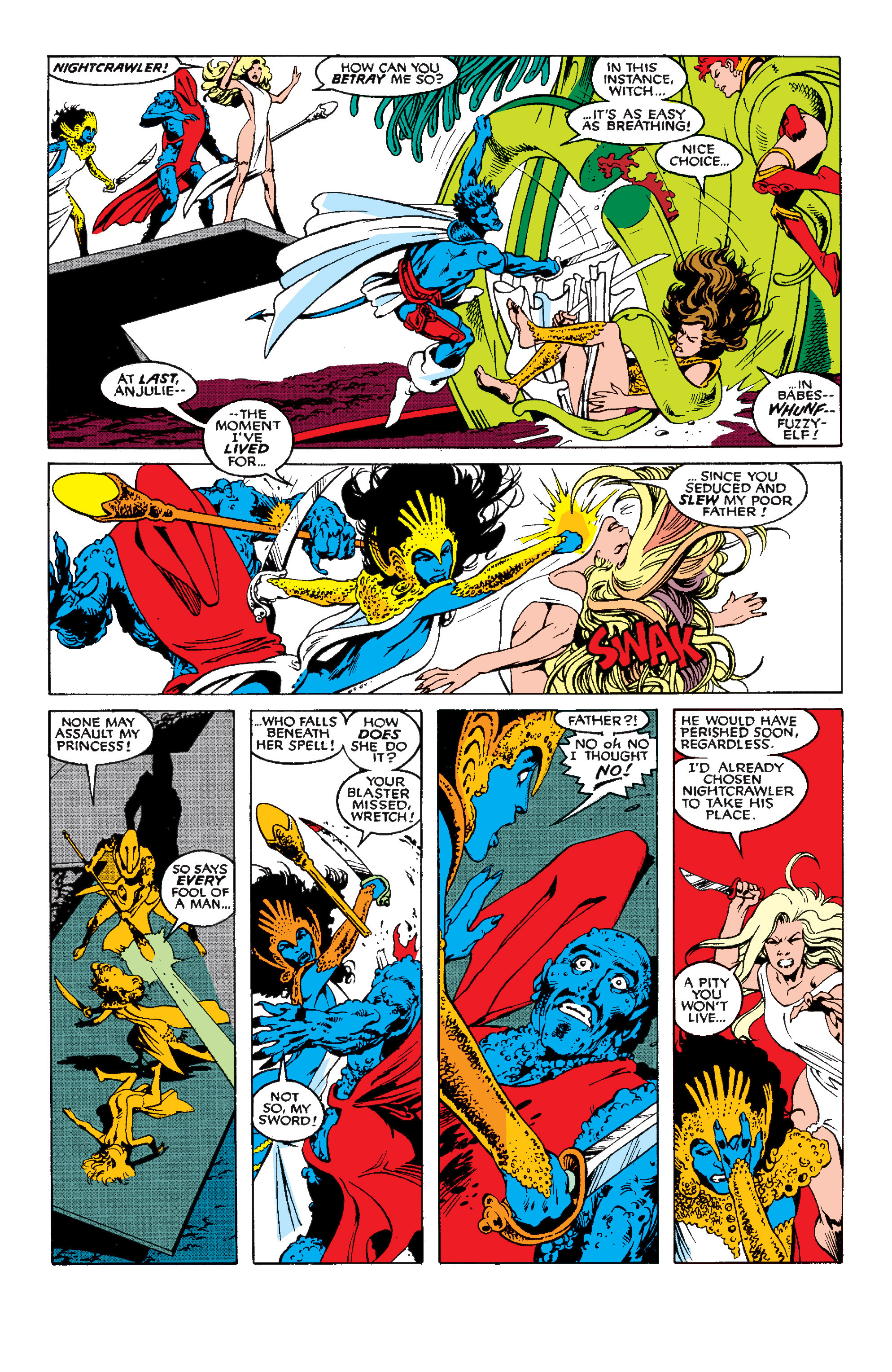 Read online Excalibur (1988) comic -  Issue #16 - 20