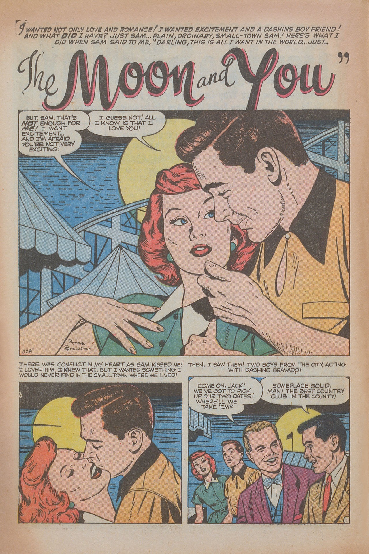 Read online Love Romances comic -  Issue #57 - 16