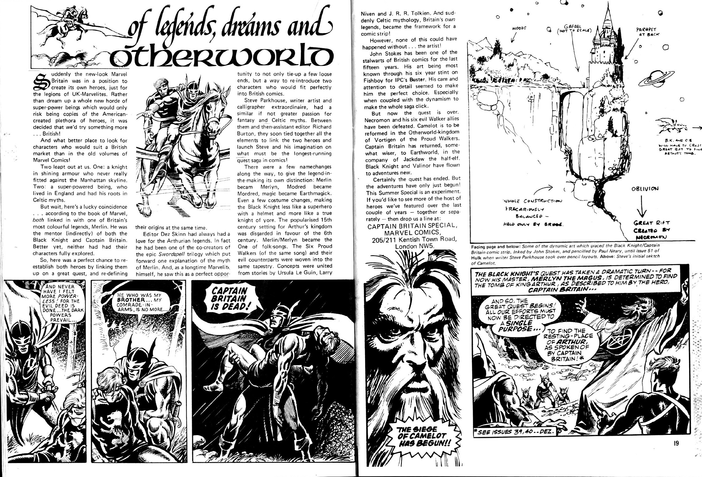 Read online Captain Britain (1976) comic -  Issue # _Special 2 - 10