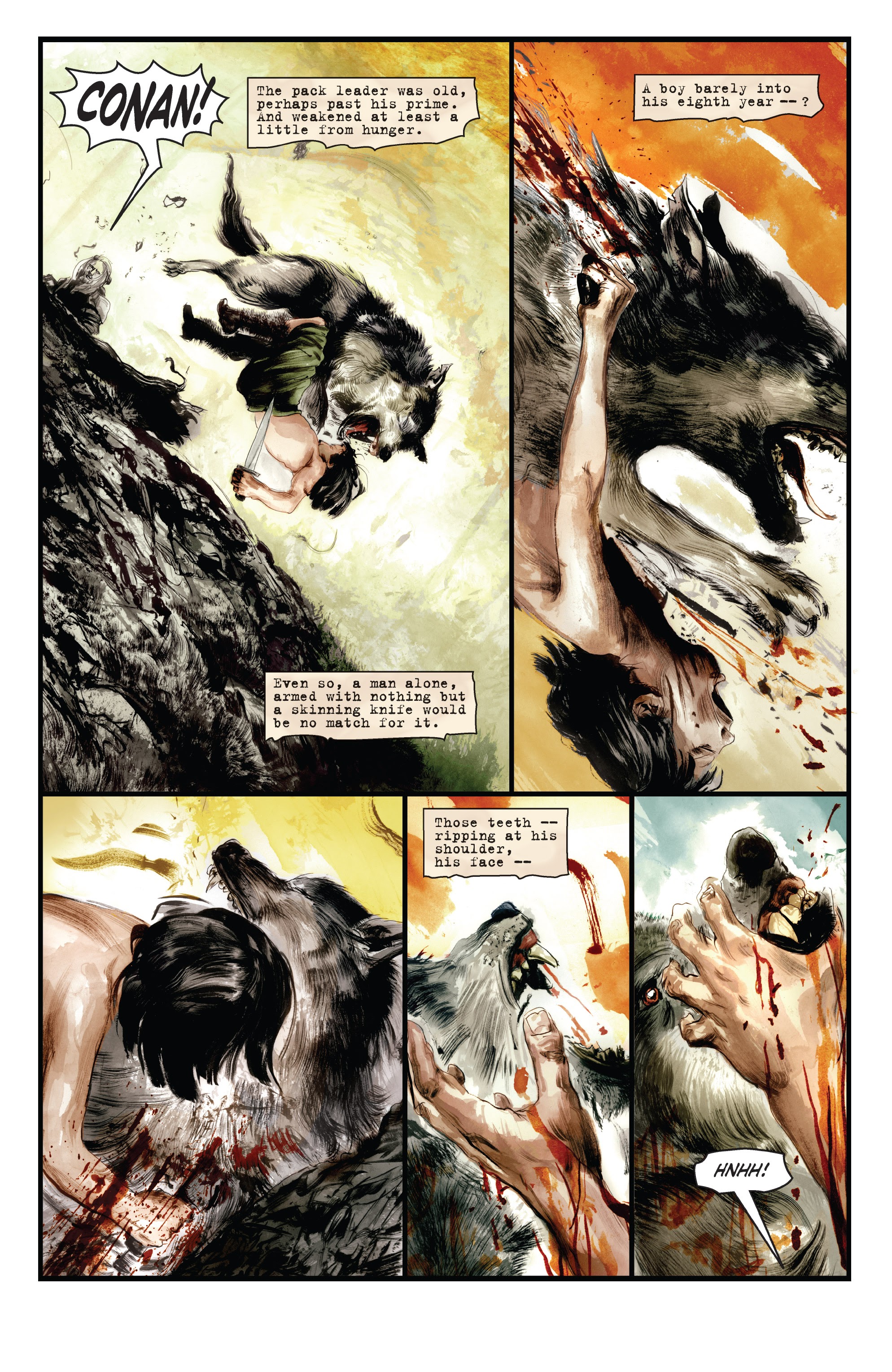 Read online Conan Chronicles Epic Collection comic -  Issue # TPB Out of the Darksome Hills (Part 4) - 54