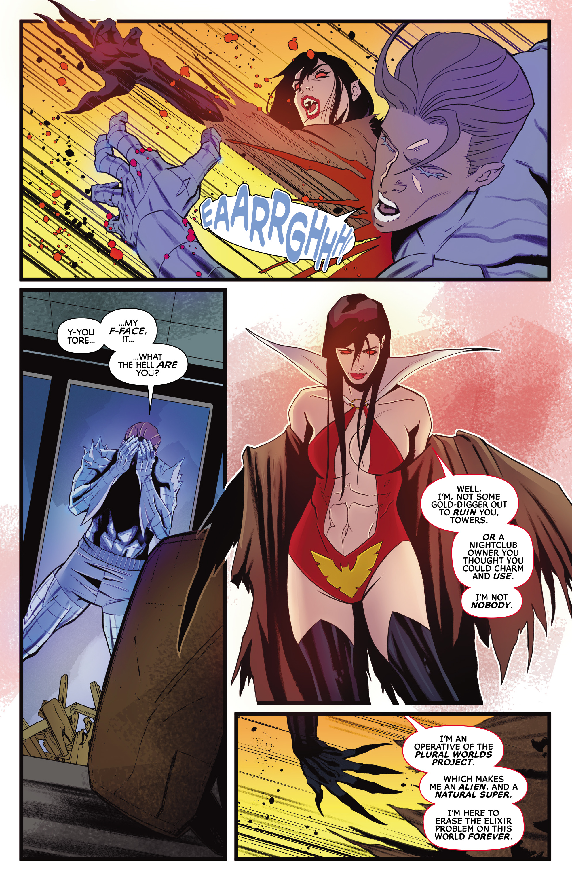 Read online Vampirella Versus The Superpowers comic -  Issue #5 - 18