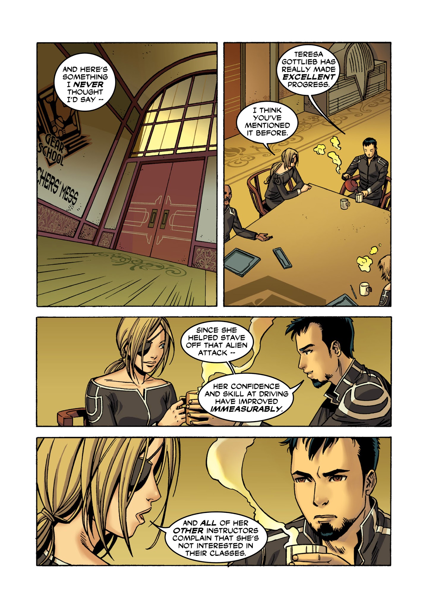Read online Gear School comic -  Issue # TPB 2 - 18