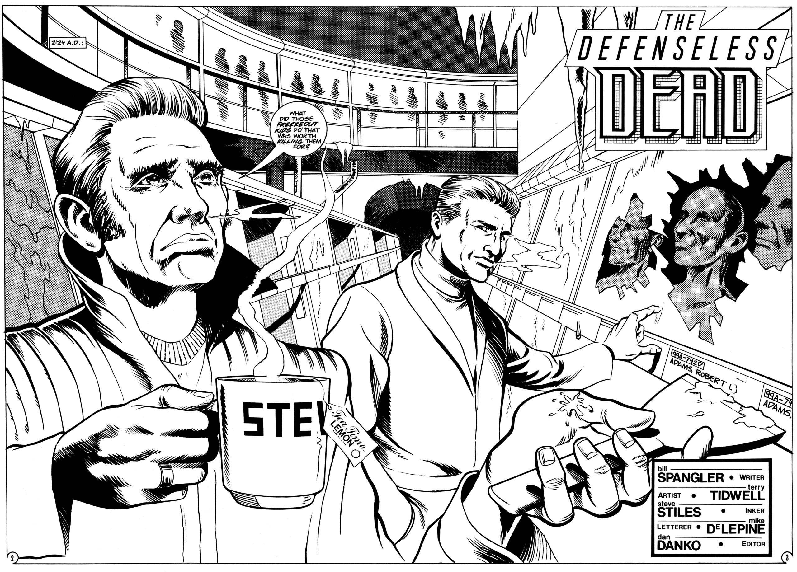 Read online The Defenseless Dead comic -  Issue #1 - 4